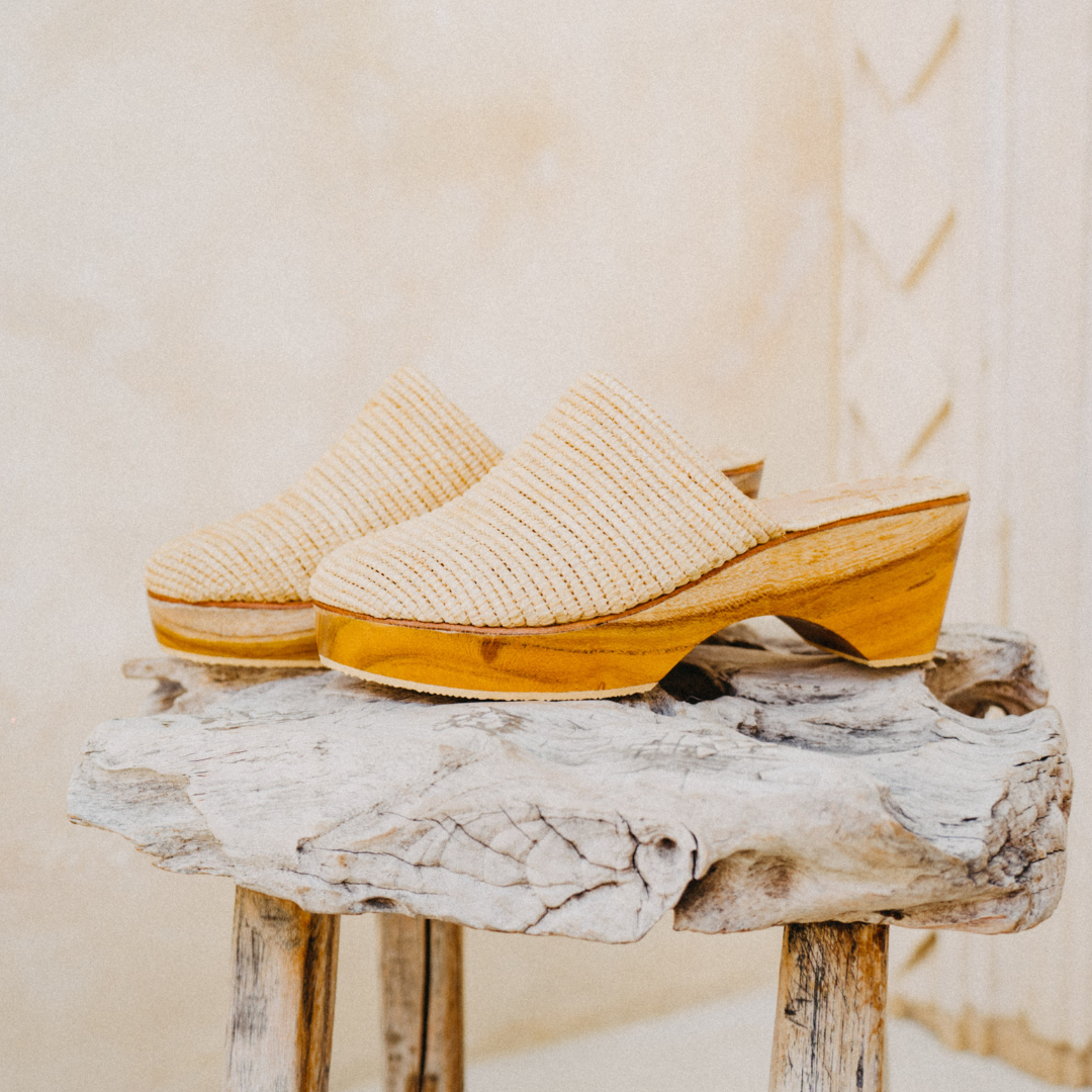 Mohya Women's Clogs Natural Beige