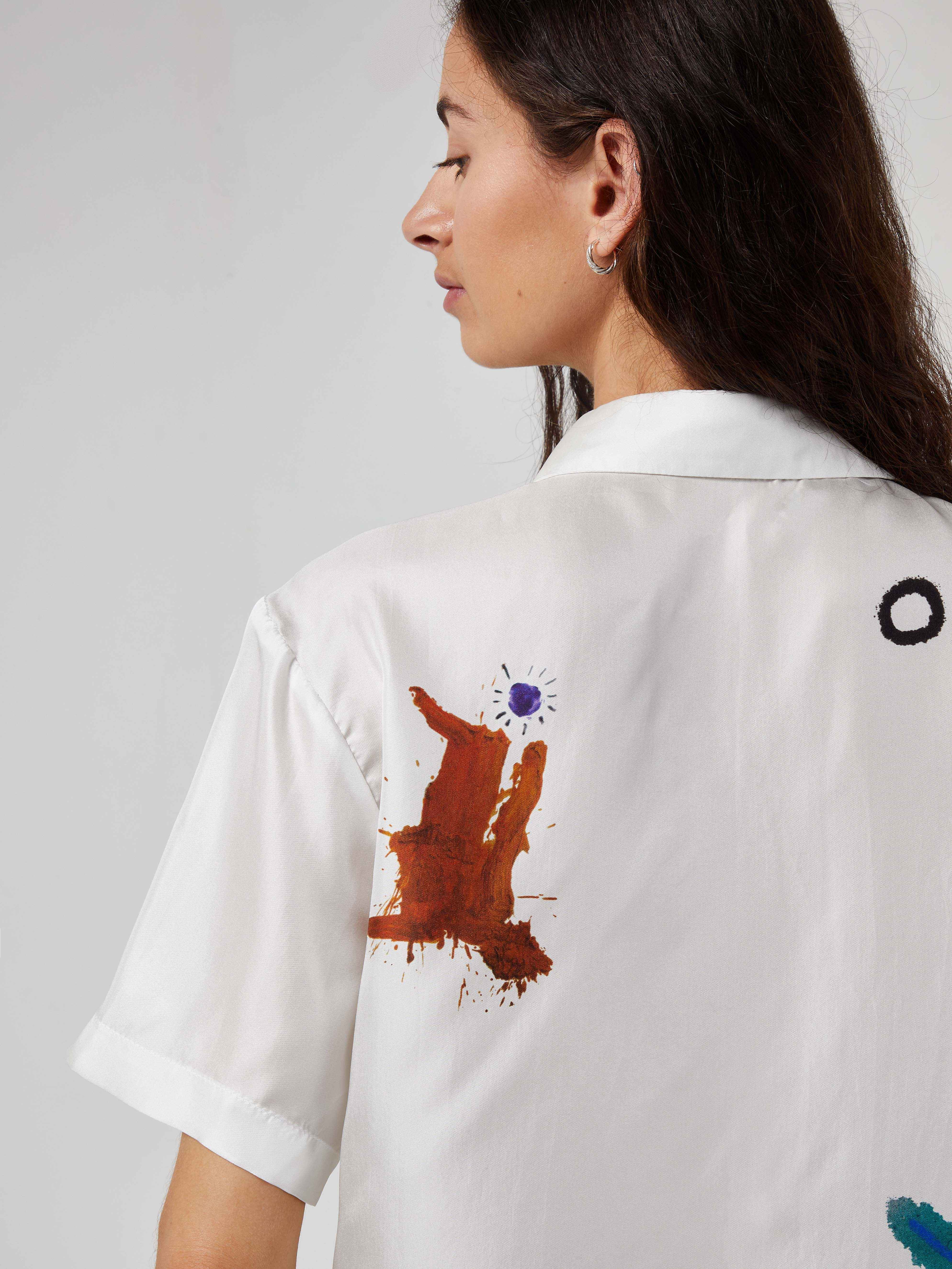Isalos Silk Button-Up Shirt