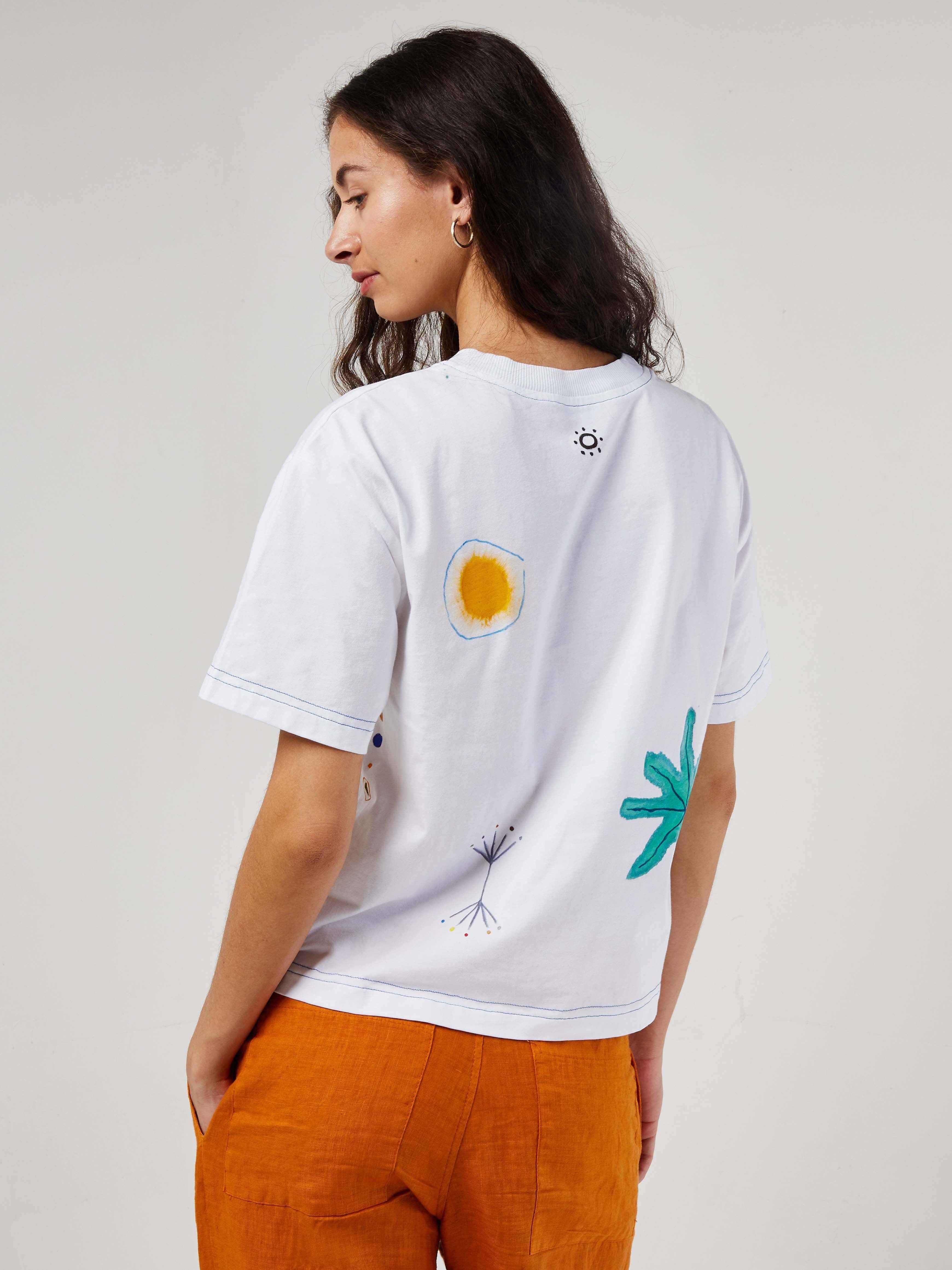 Helios Hand-Painted T-Shirt