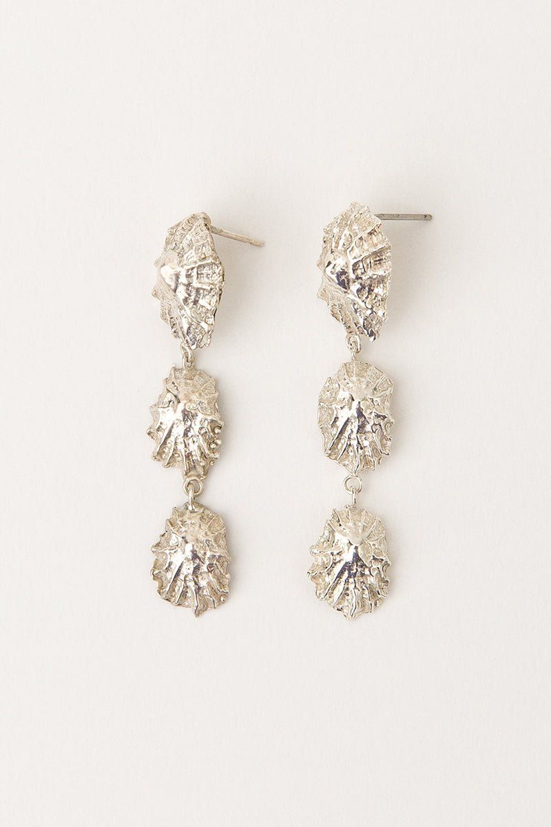 CONCHA EARRINGS GOLD