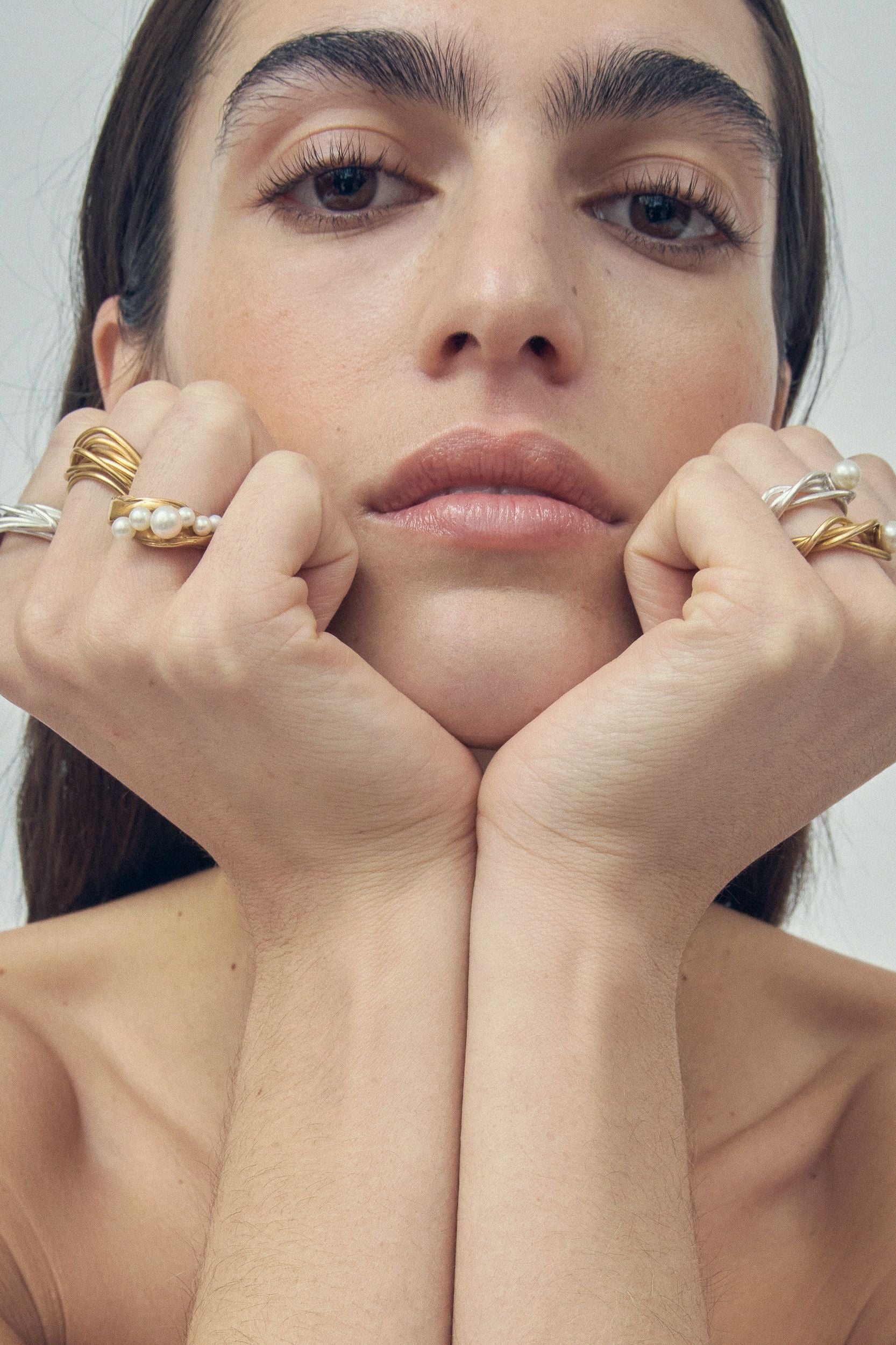PEROLA LIANA RING GOLD