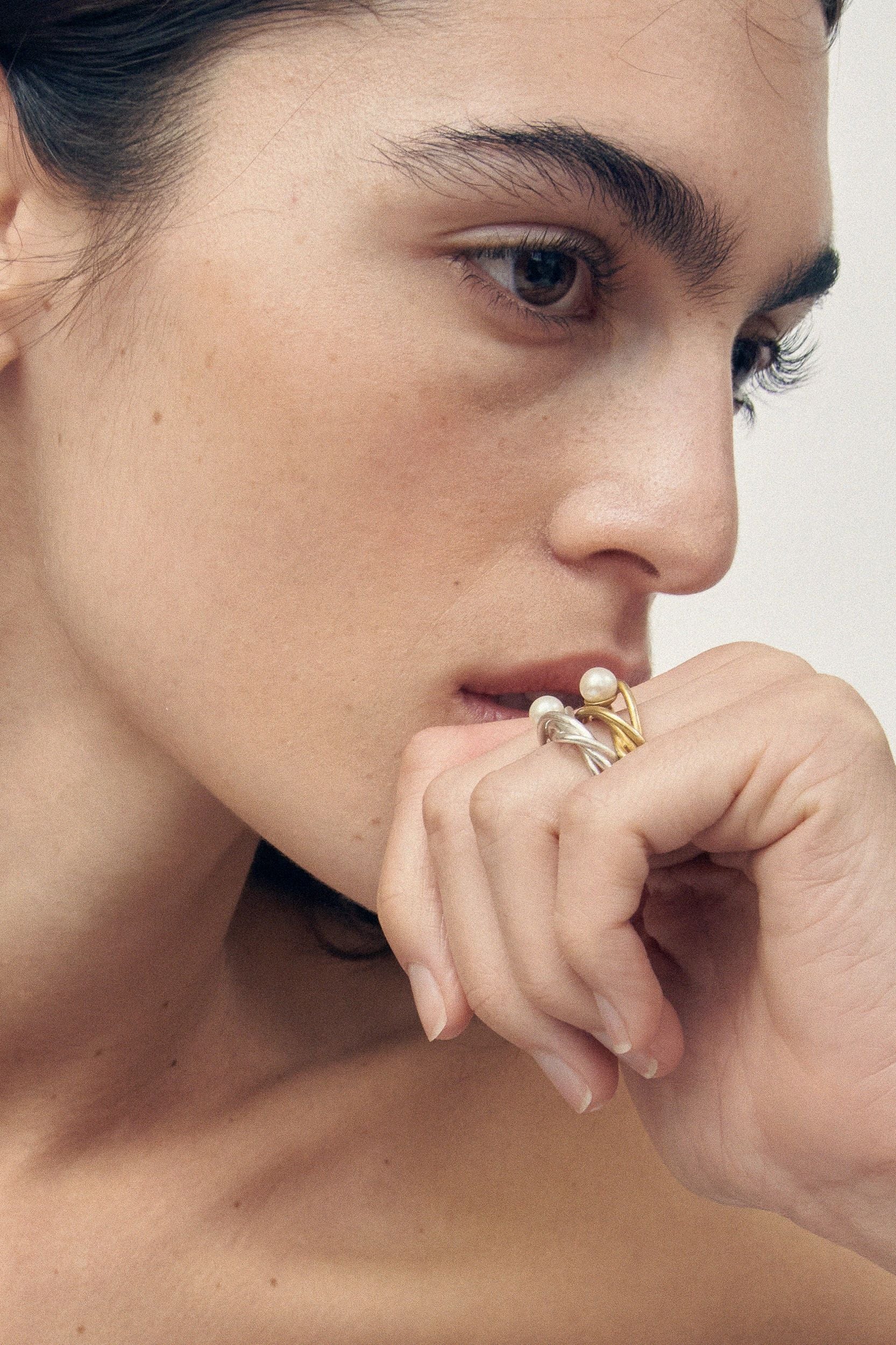 PEROLA LIANA RING GOLD
