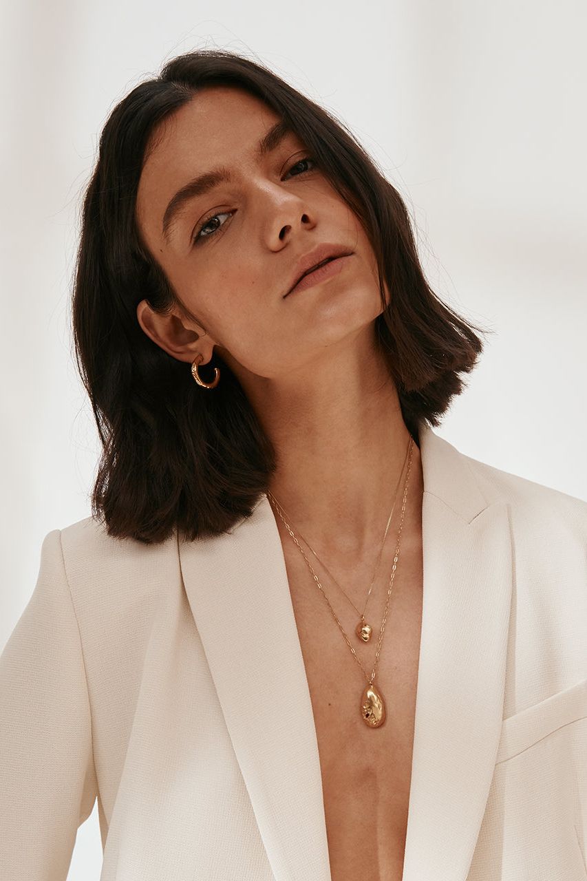 PEROLA NECKLACE SILVER