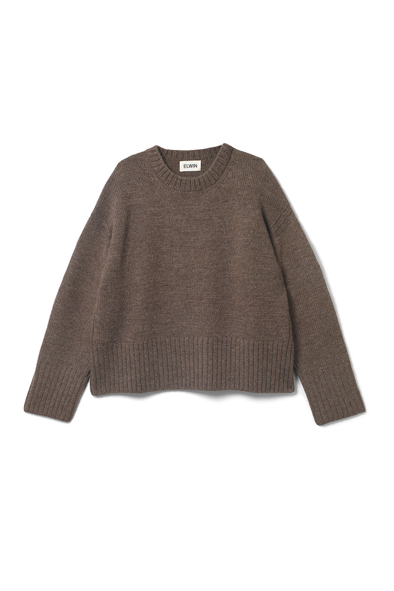 Raye British Wool Sweater Peat