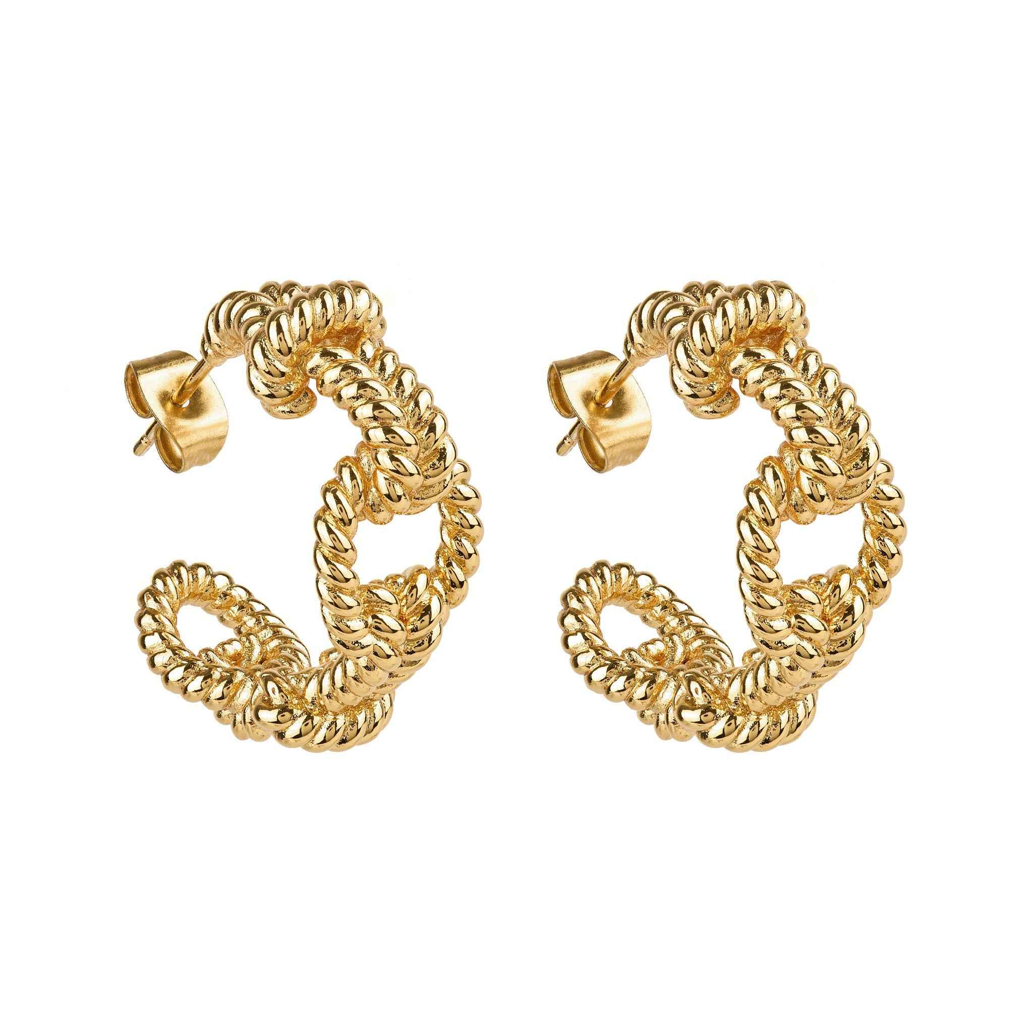 Knotted Rope Hoops