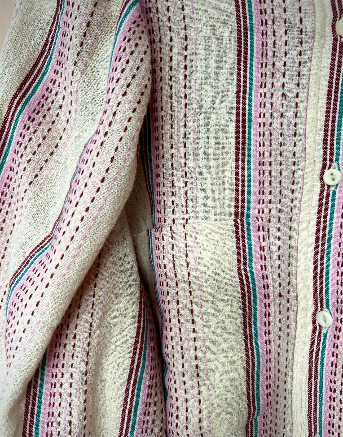 ingrid blouse | sunwash stripe