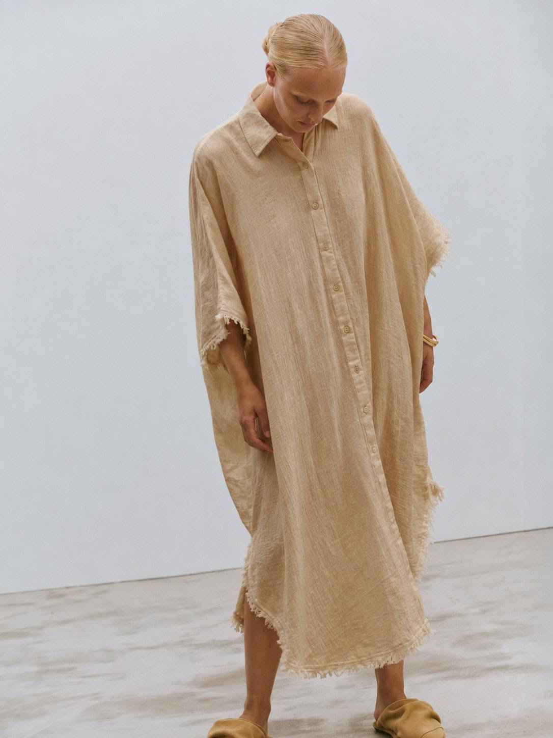 JONDAL BEACH SHIRT - SAND