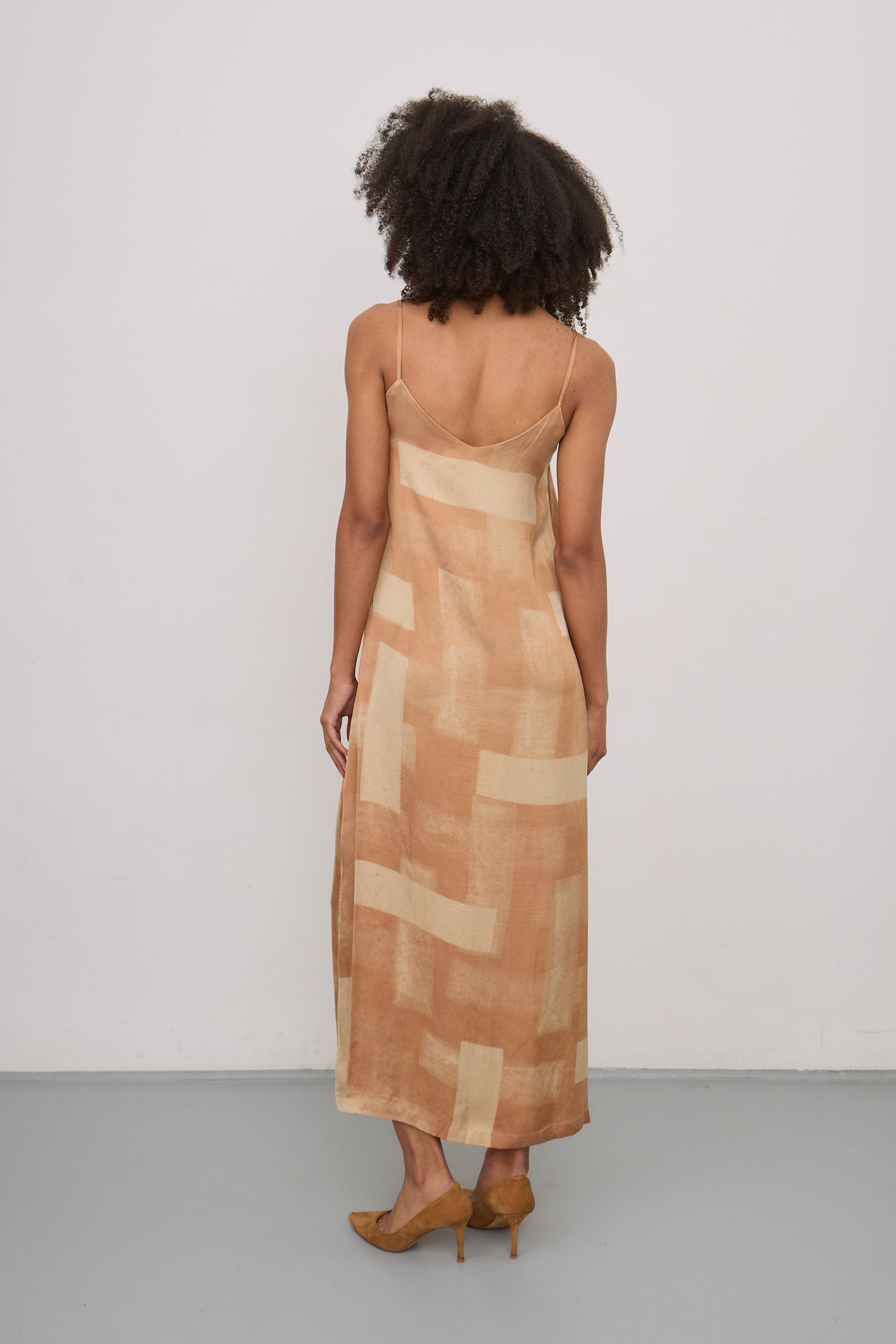 Zafira Silk Slip Dress