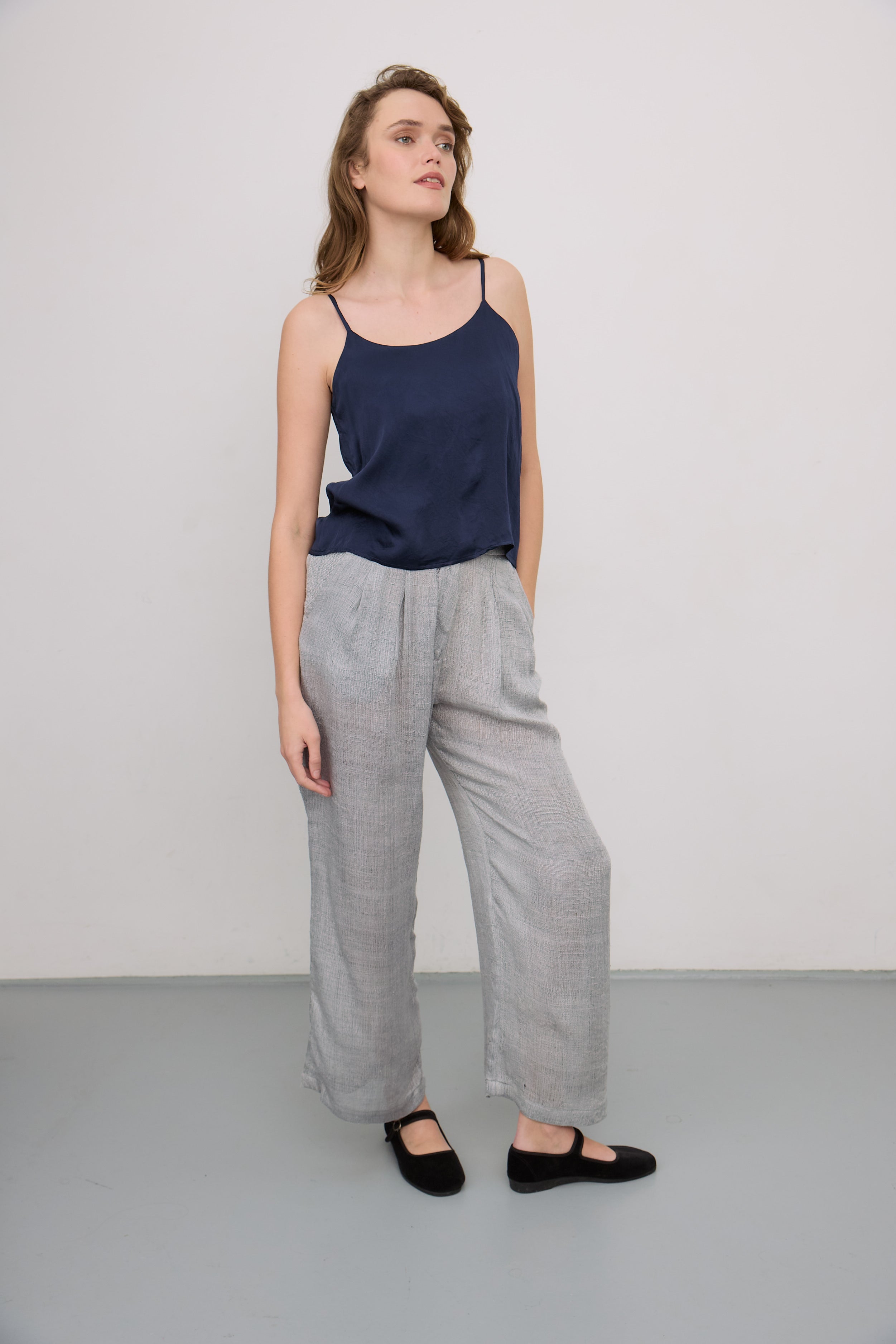 Awa Silk Base Top