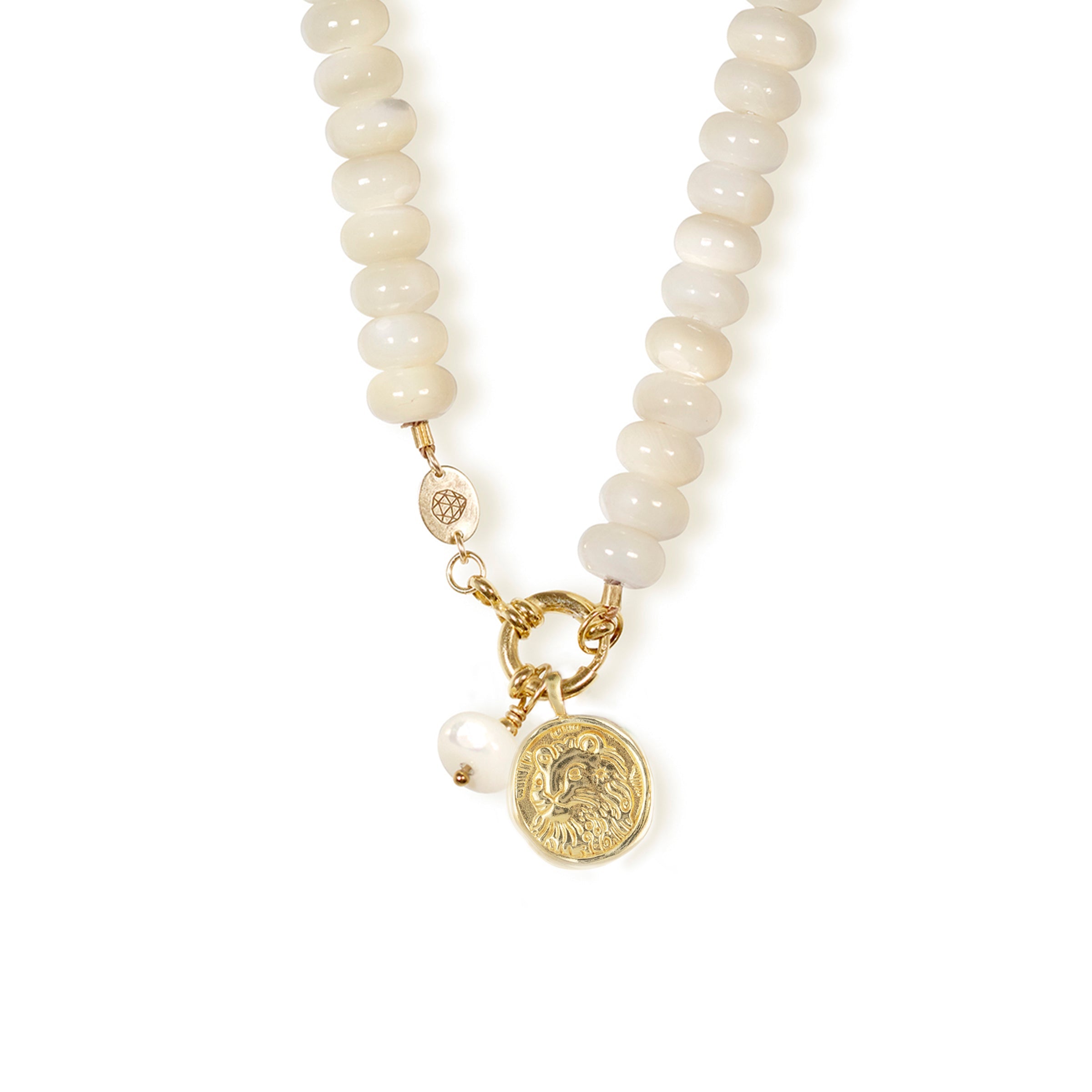 Leo Zodiac Coin Pendant Necklace
