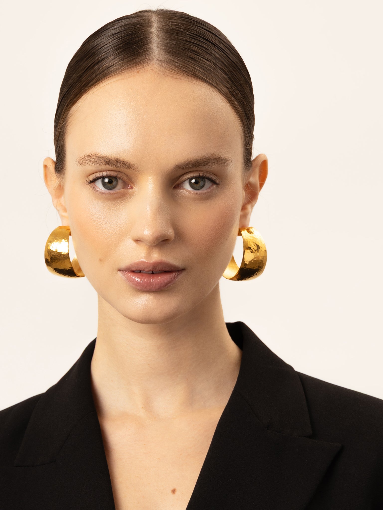 Rustic Earrings Gold