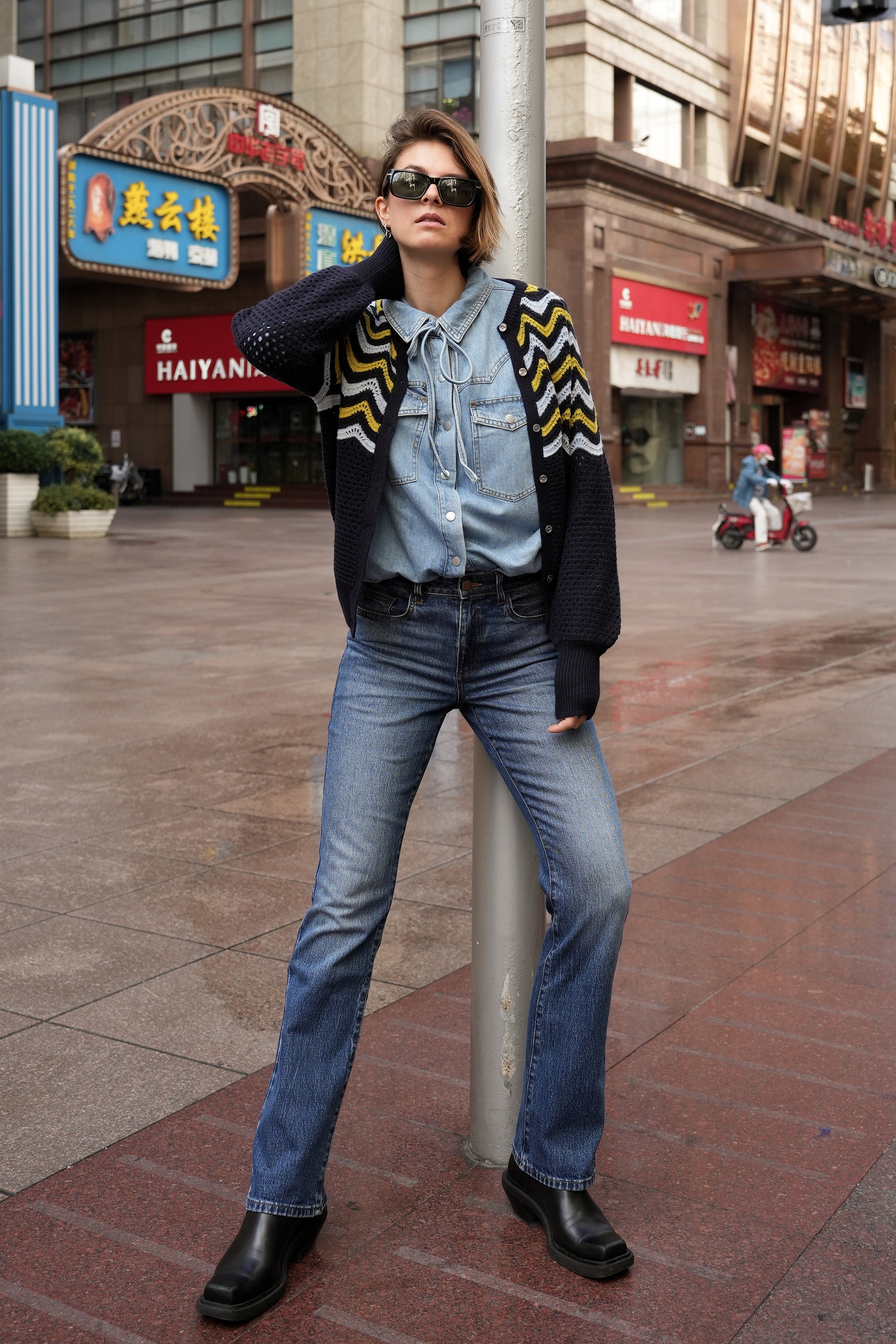 Camille Bootcut Jean in Idaho - seventy + mochi
