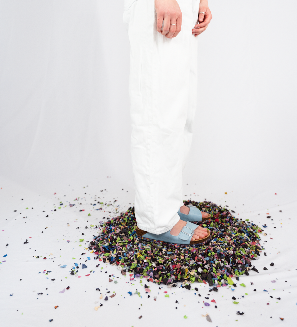 SKYE | Sandal Light Blue