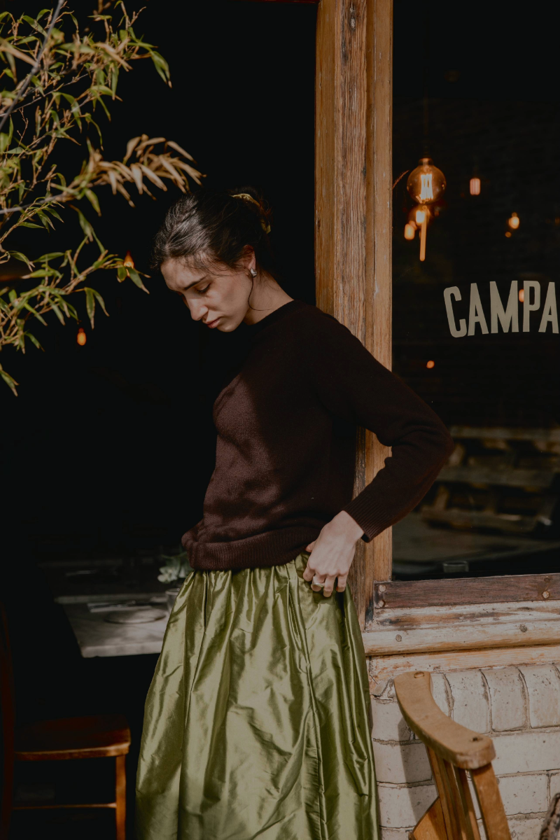 Cashmere Classic Crewneck Truffle Brown