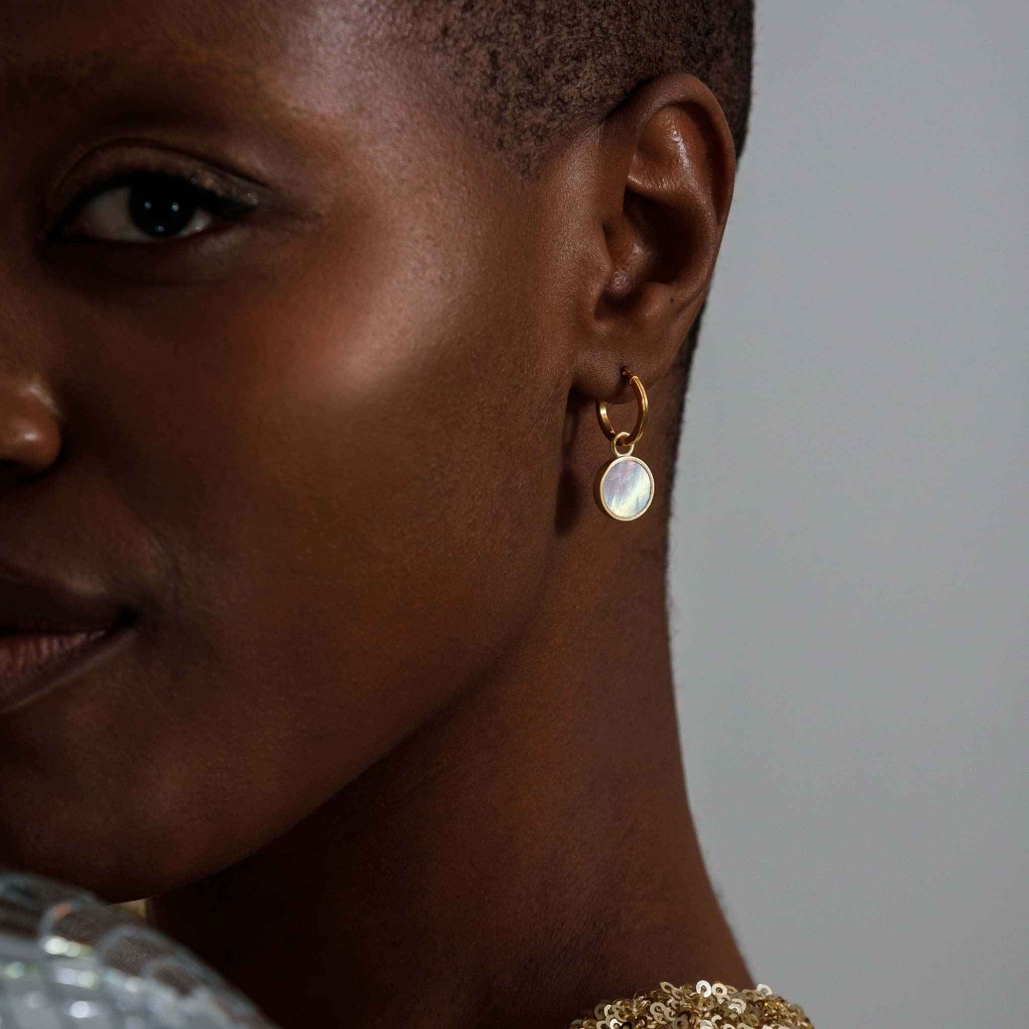 Mother of Pearl Portilla Earrings