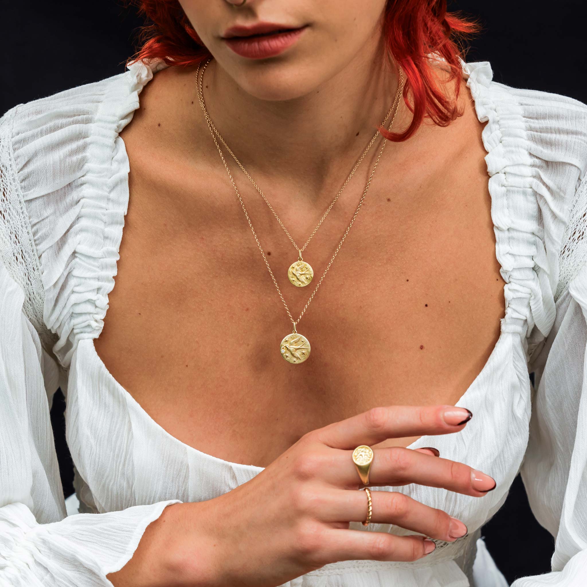 The Voyager Swallow Pendant Necklace