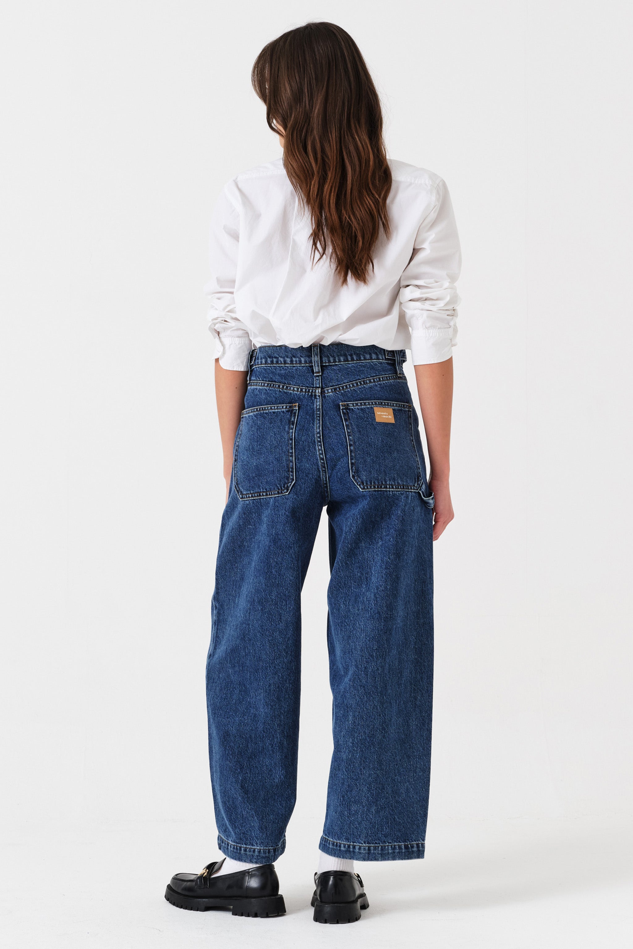 Cami Wide Barrel Leg Jean in Phoenix - seventy + mochi