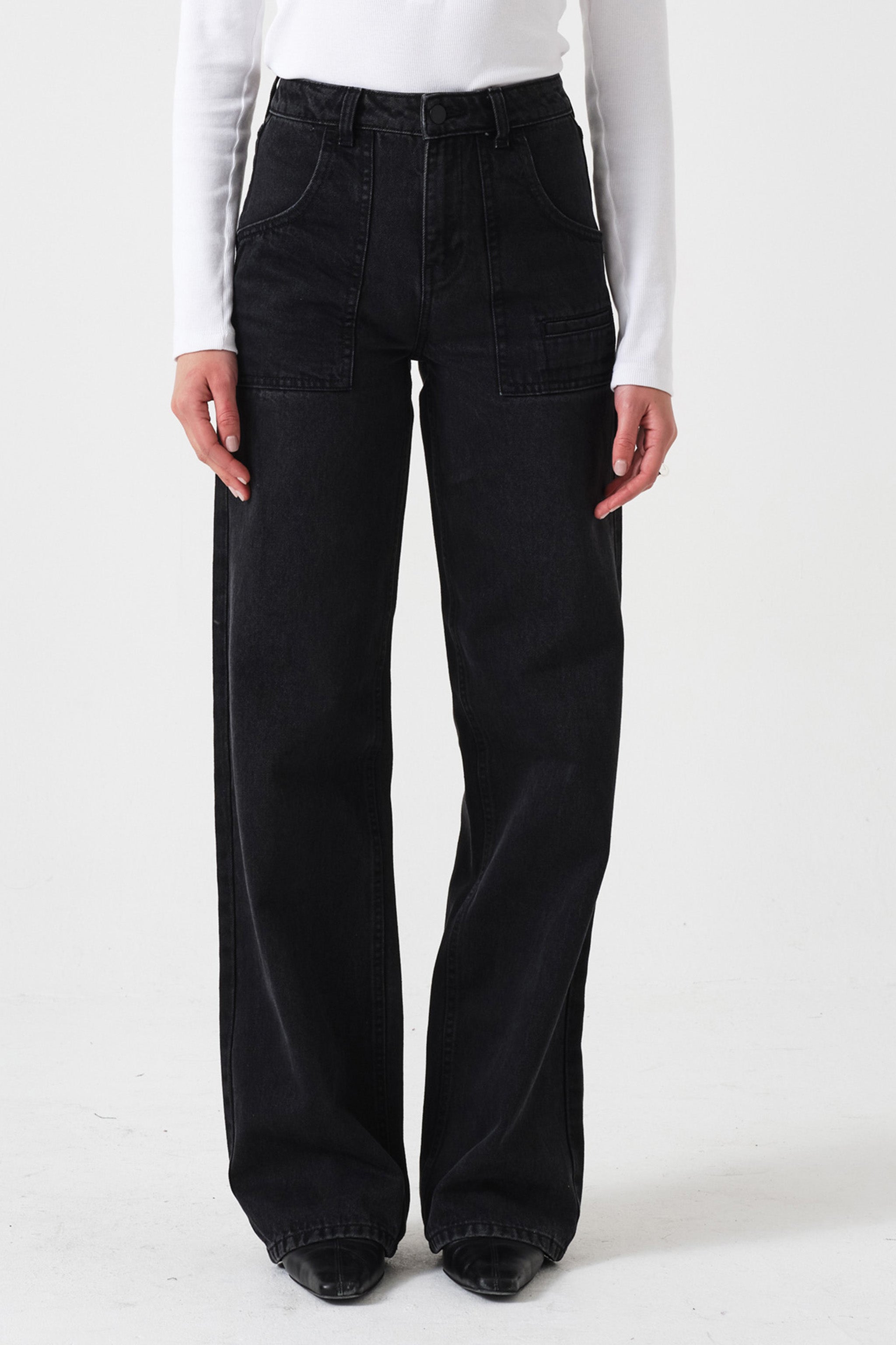 Eden Wide Leg Jean in Fairbanks - seventy + mochi