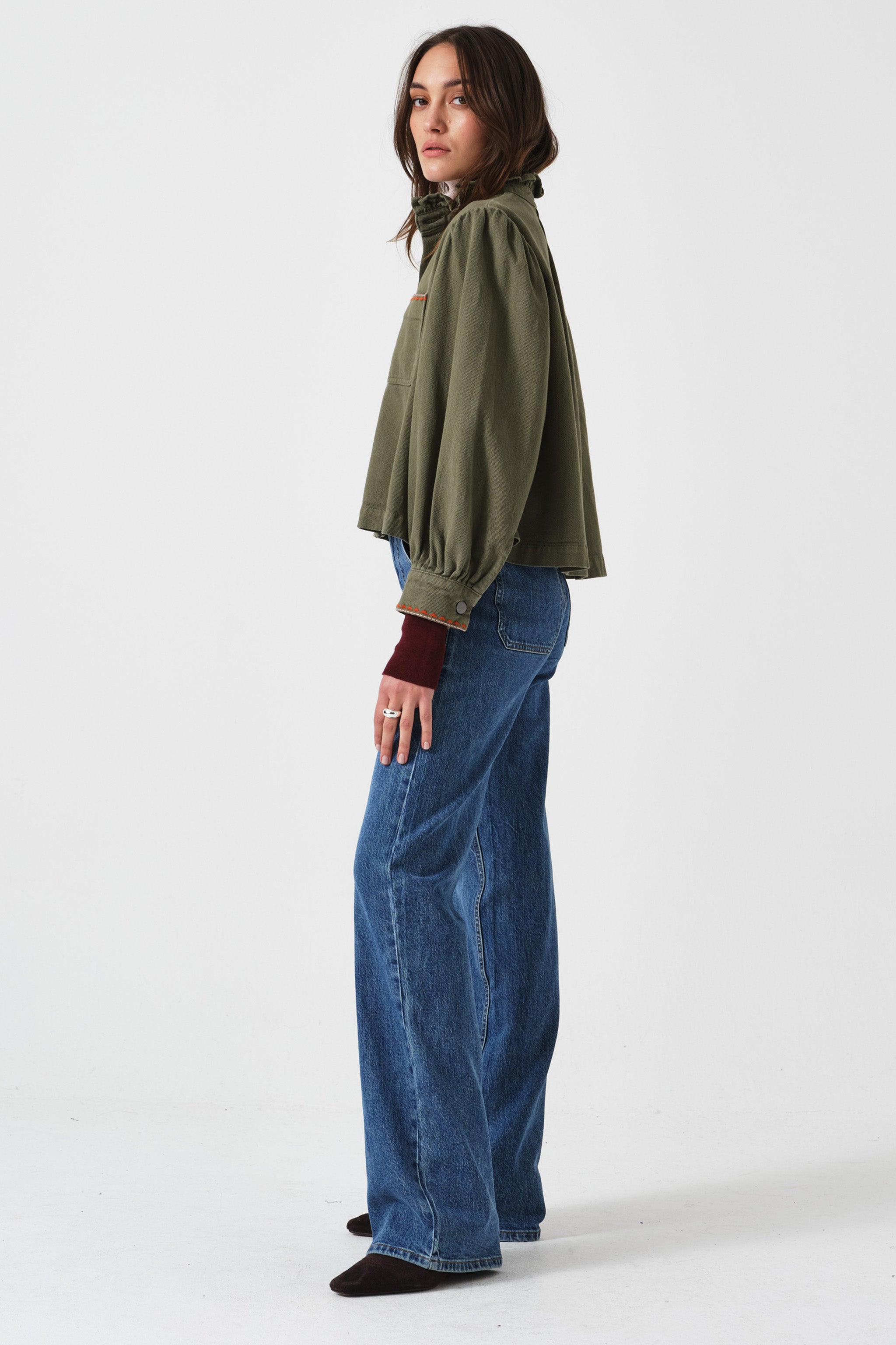 Eden Wide Leg Jean in Pasadena - seventy + mochi