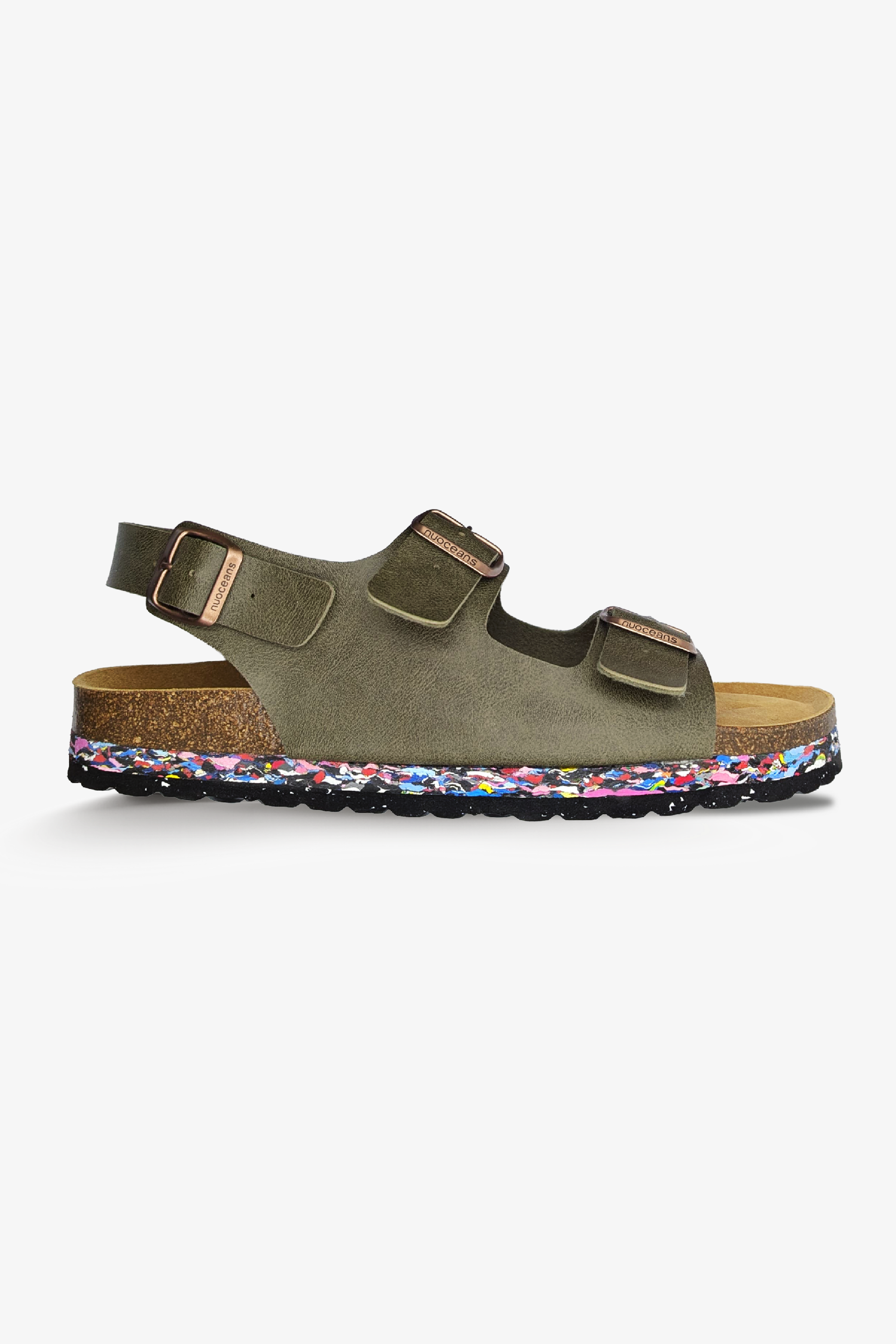 MOSSY | Backstrap Sandal Khaki