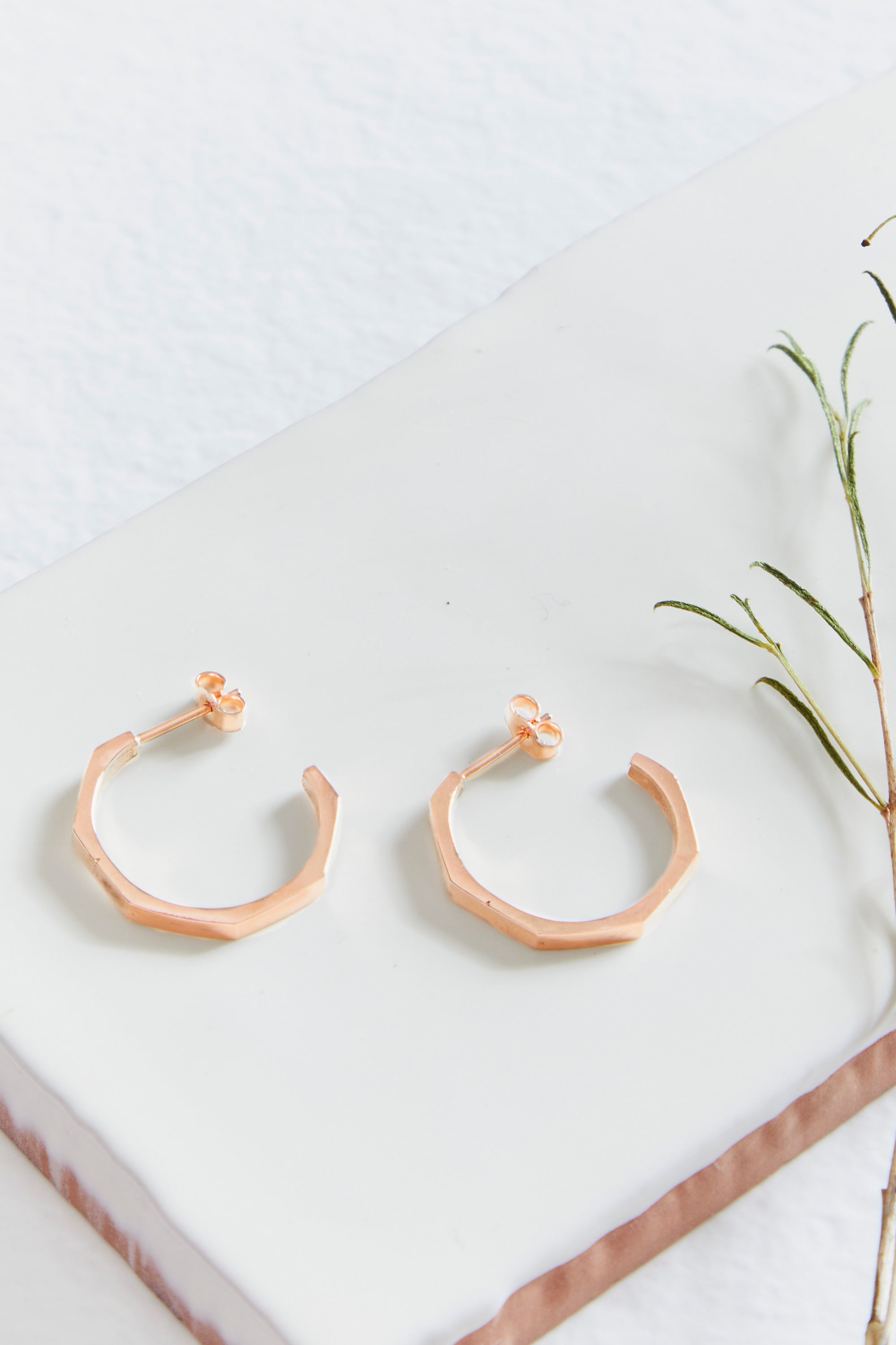 Otto Large Hoop Earrings - Stylish Statement Jewelry