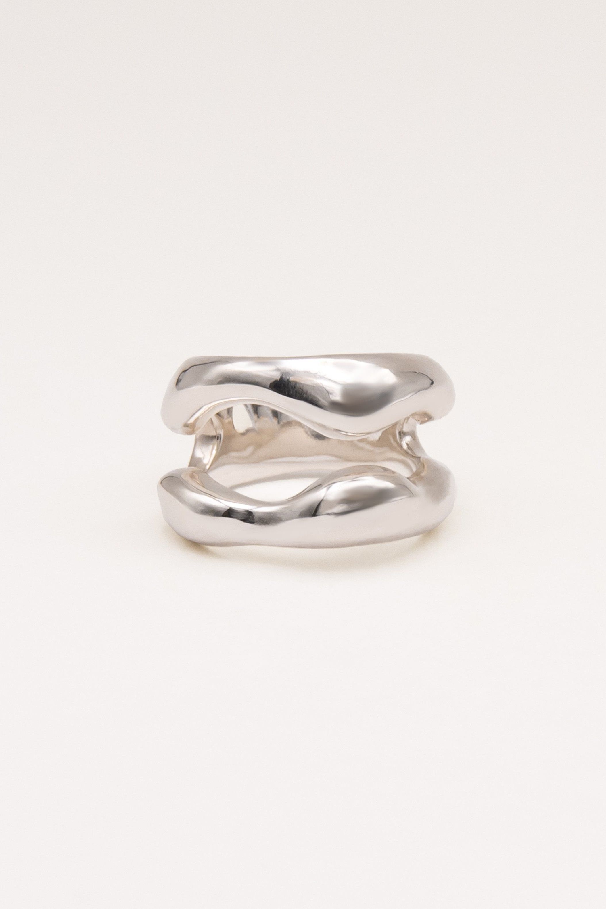 DUAS RING SILVER