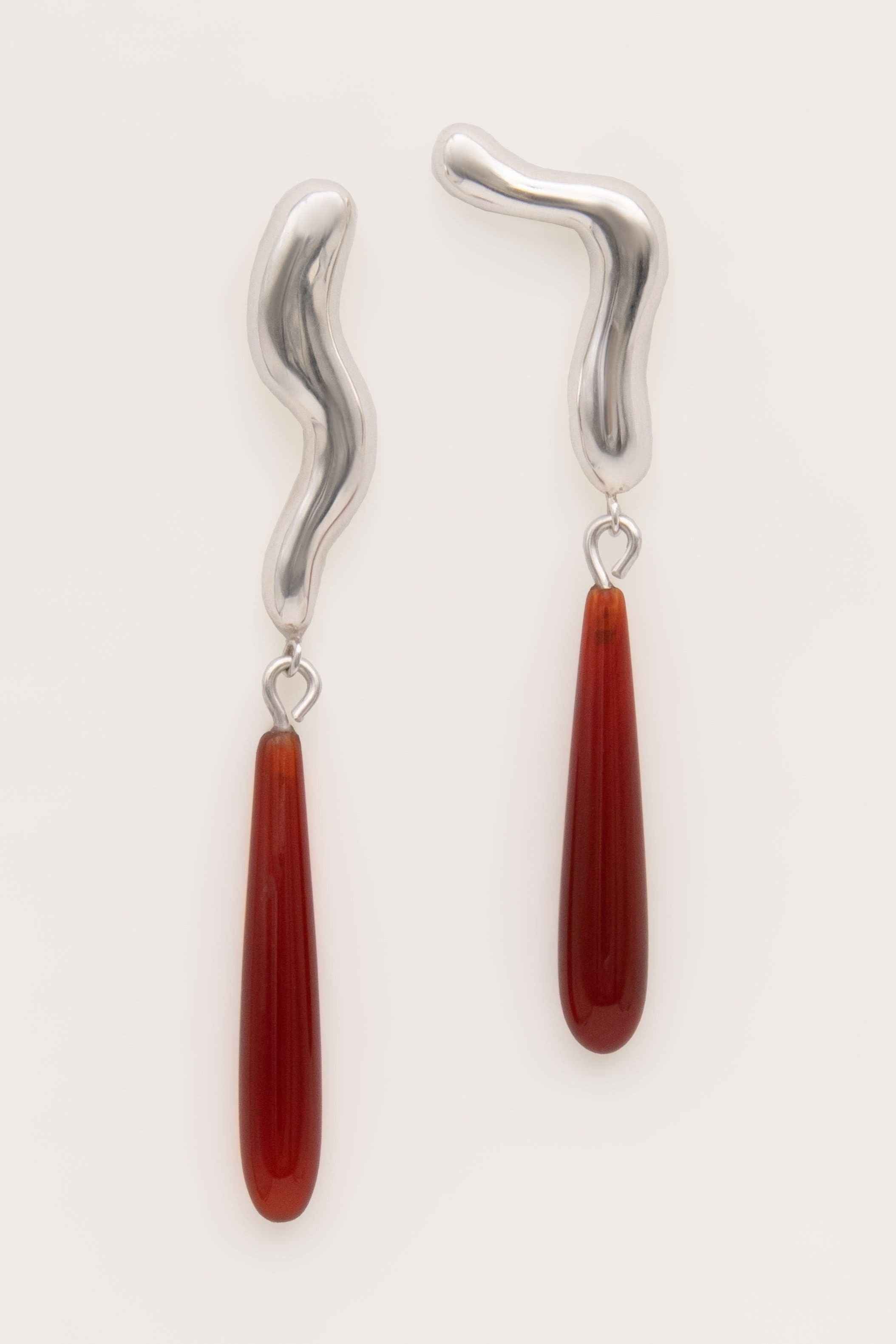URUTU EARRINGS SILVER