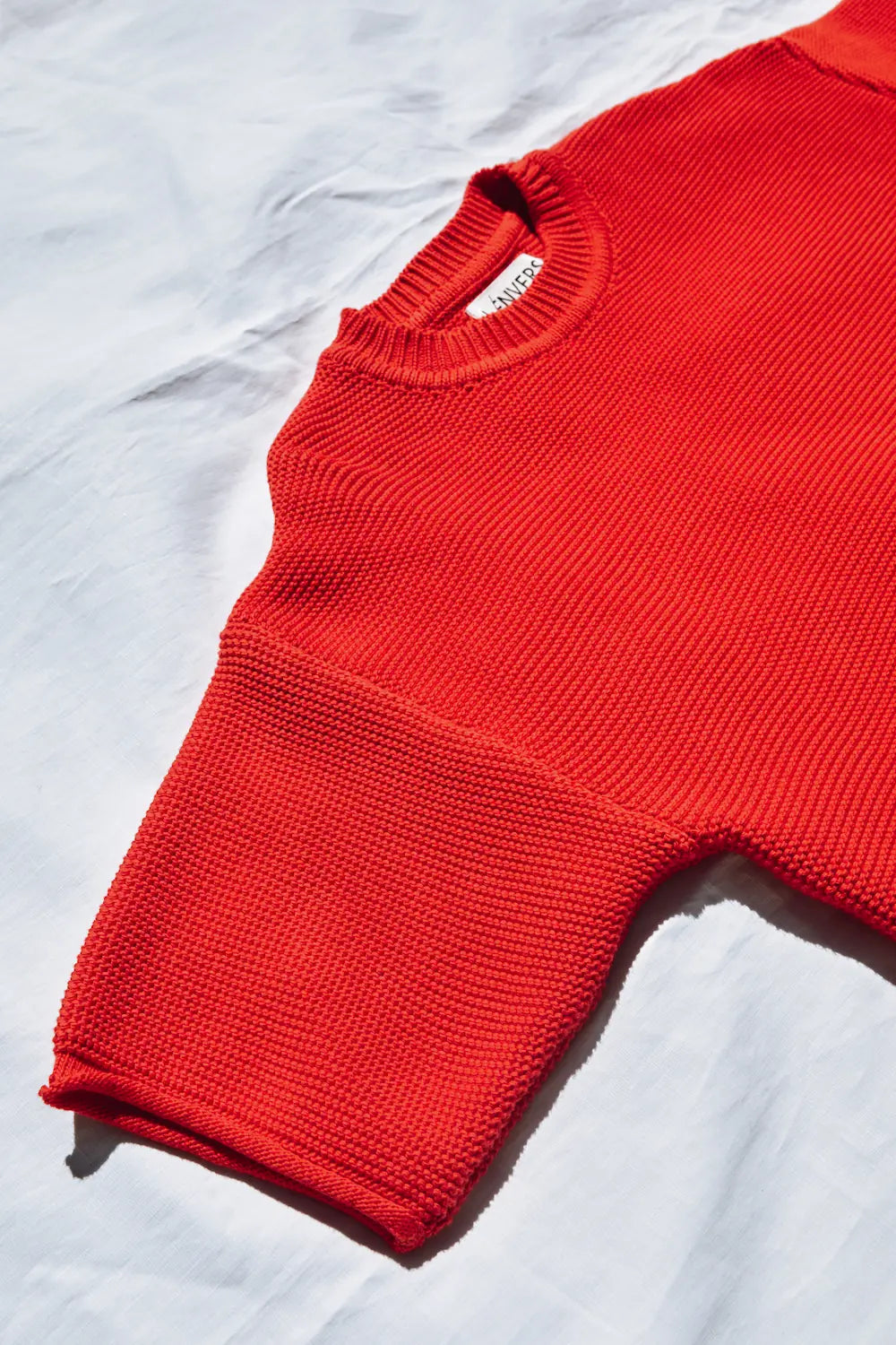 GERALDINE Oversize Tee in Organic Cotton - Red