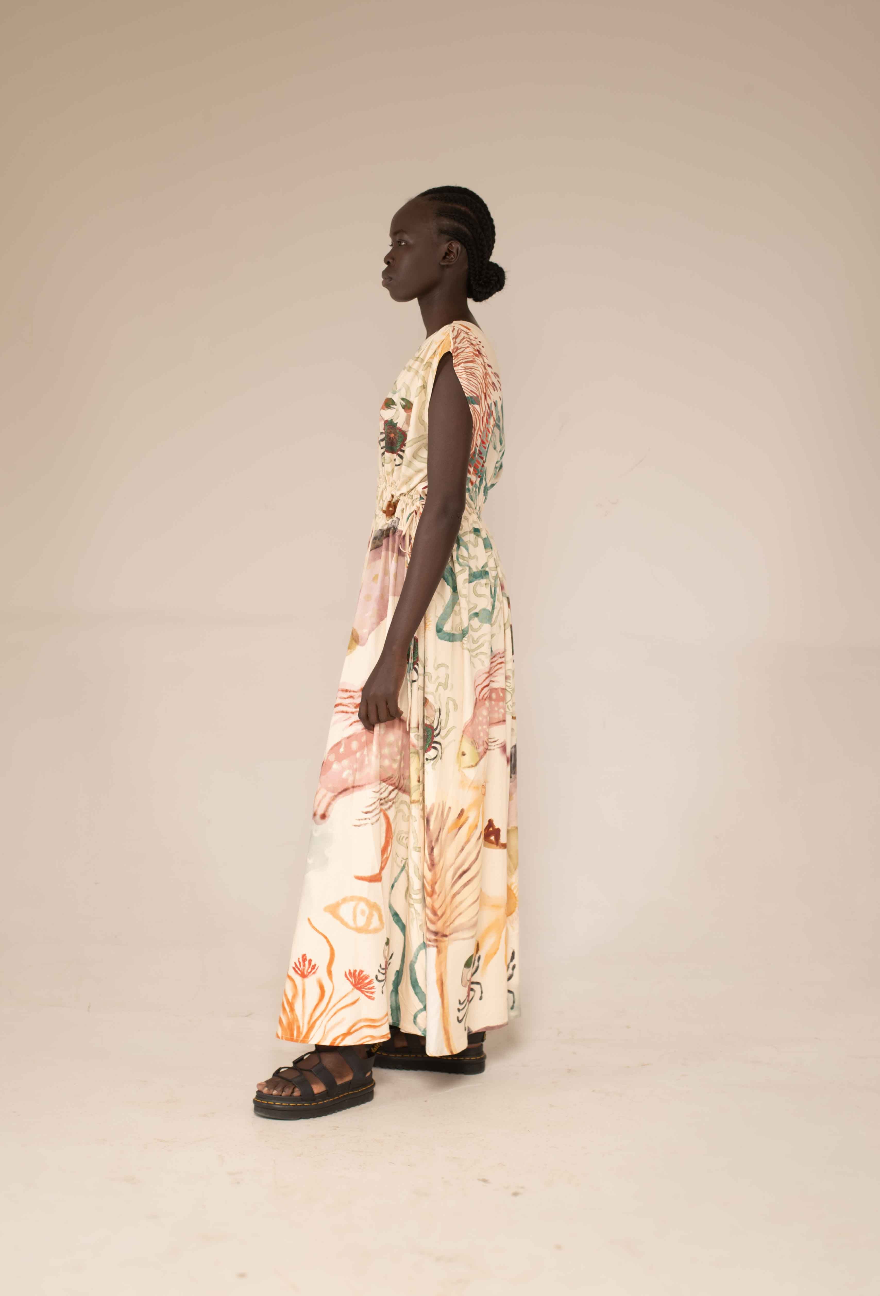 Cleo dress - Rain collector
