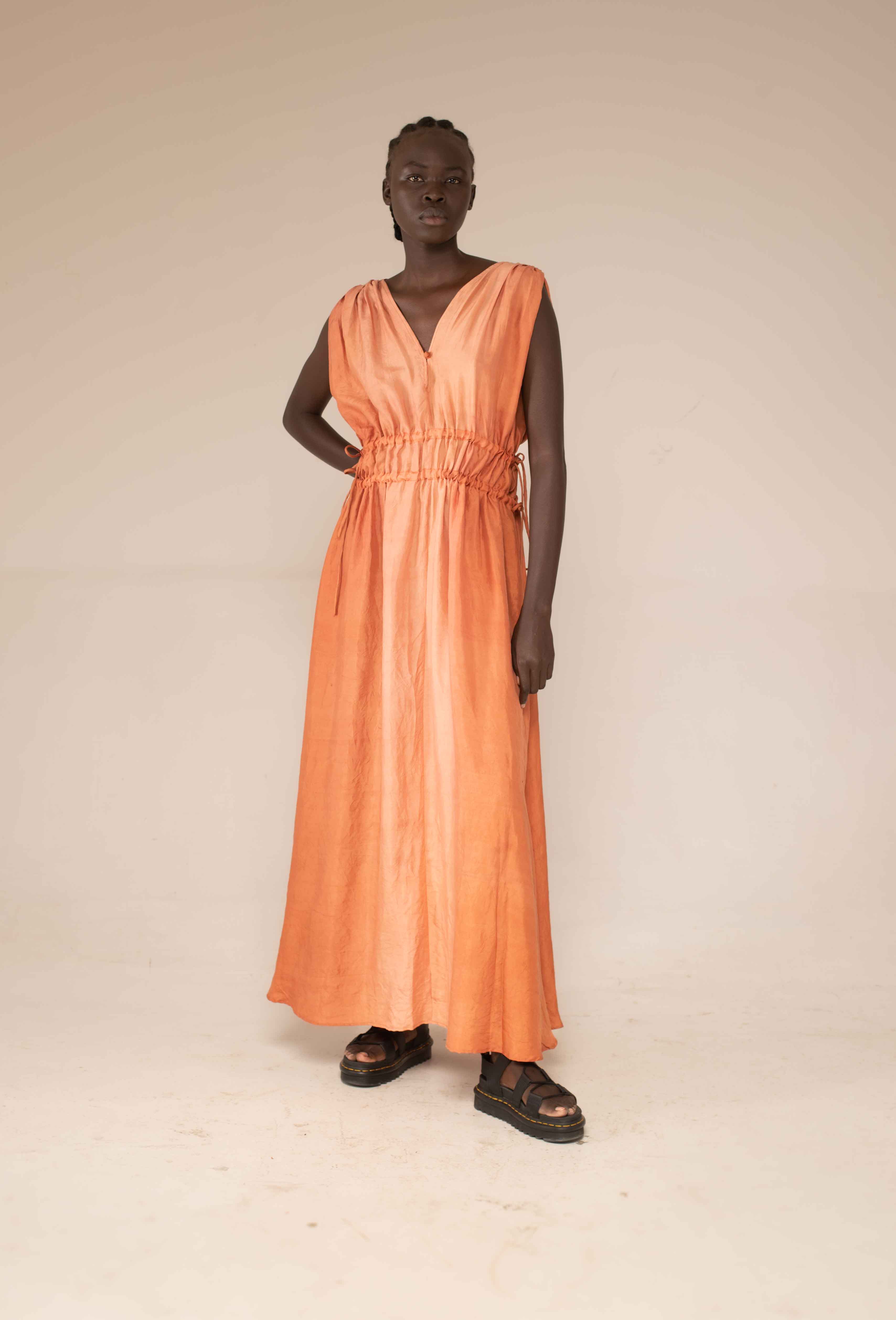 Cleo dress - Sunset ombre