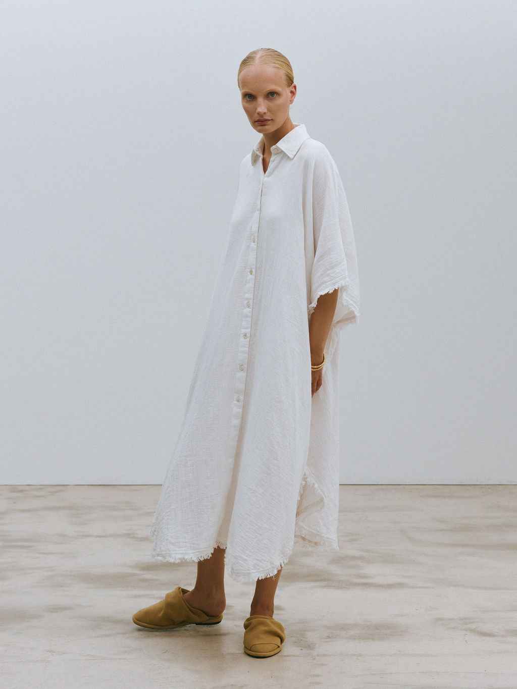 JONDAL BEACH SHIRT - WHITE