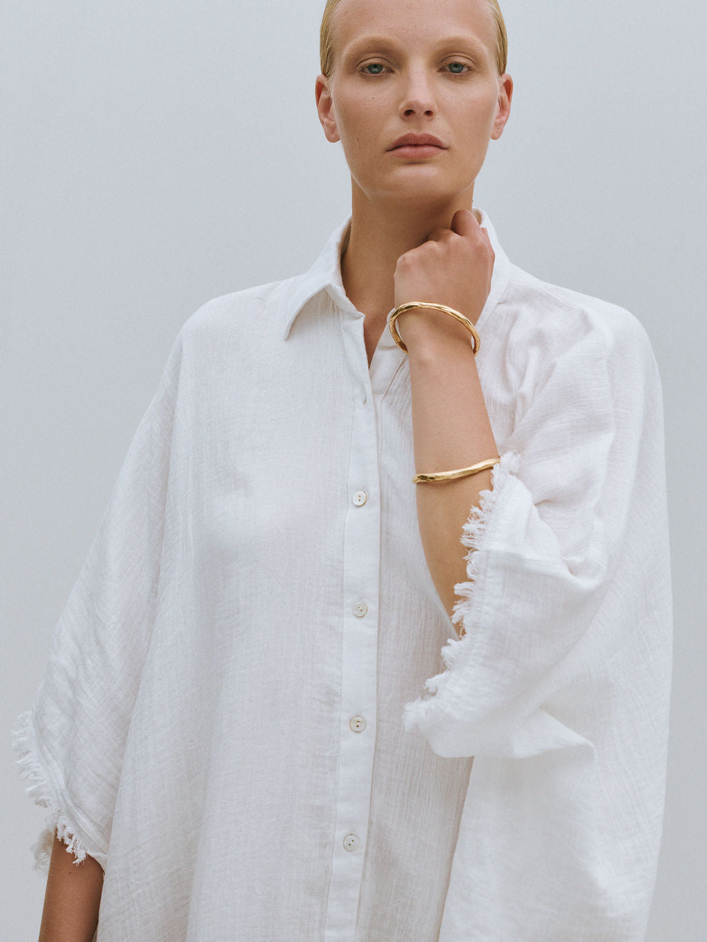 JONDAL BEACH SHIRT - WHITE