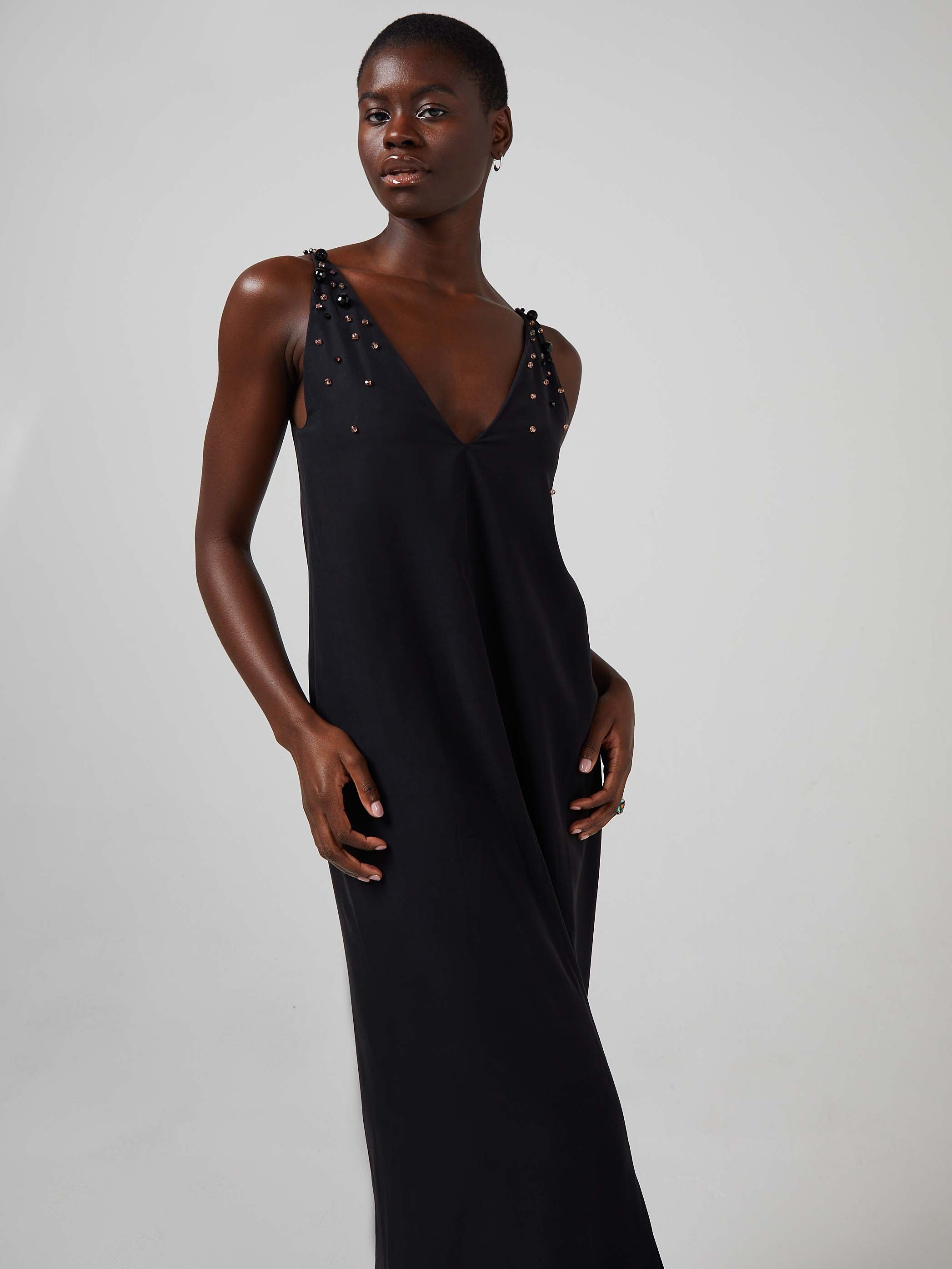 Infinity Embroidered Evening Dress