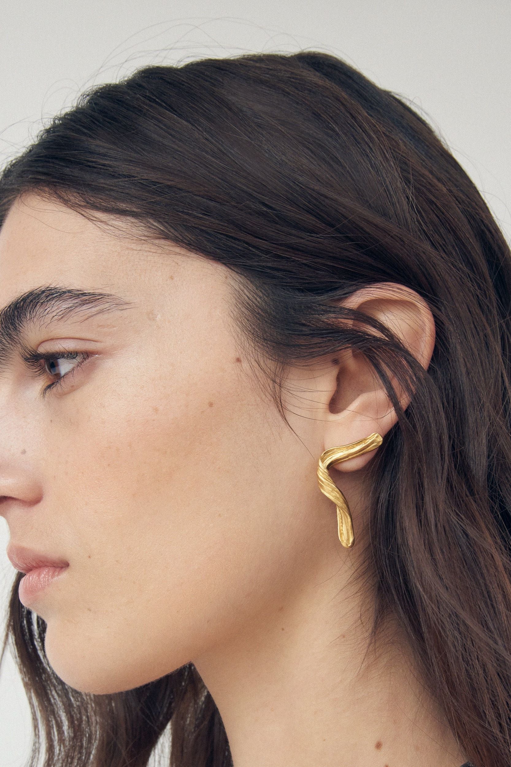 CUMARU EARRINGS GOLD