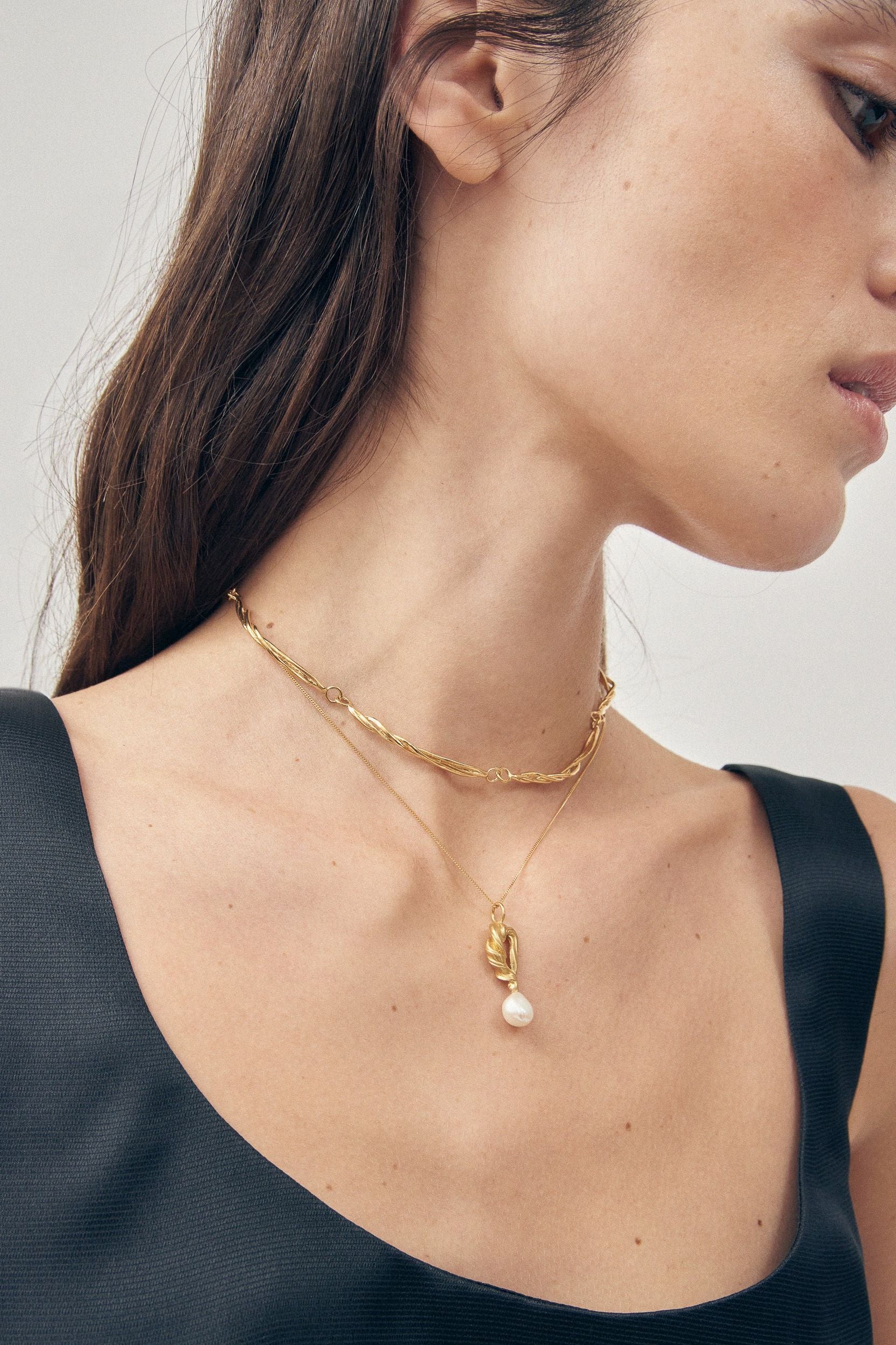 PEROLA CUMARU NECKLACE GOLD