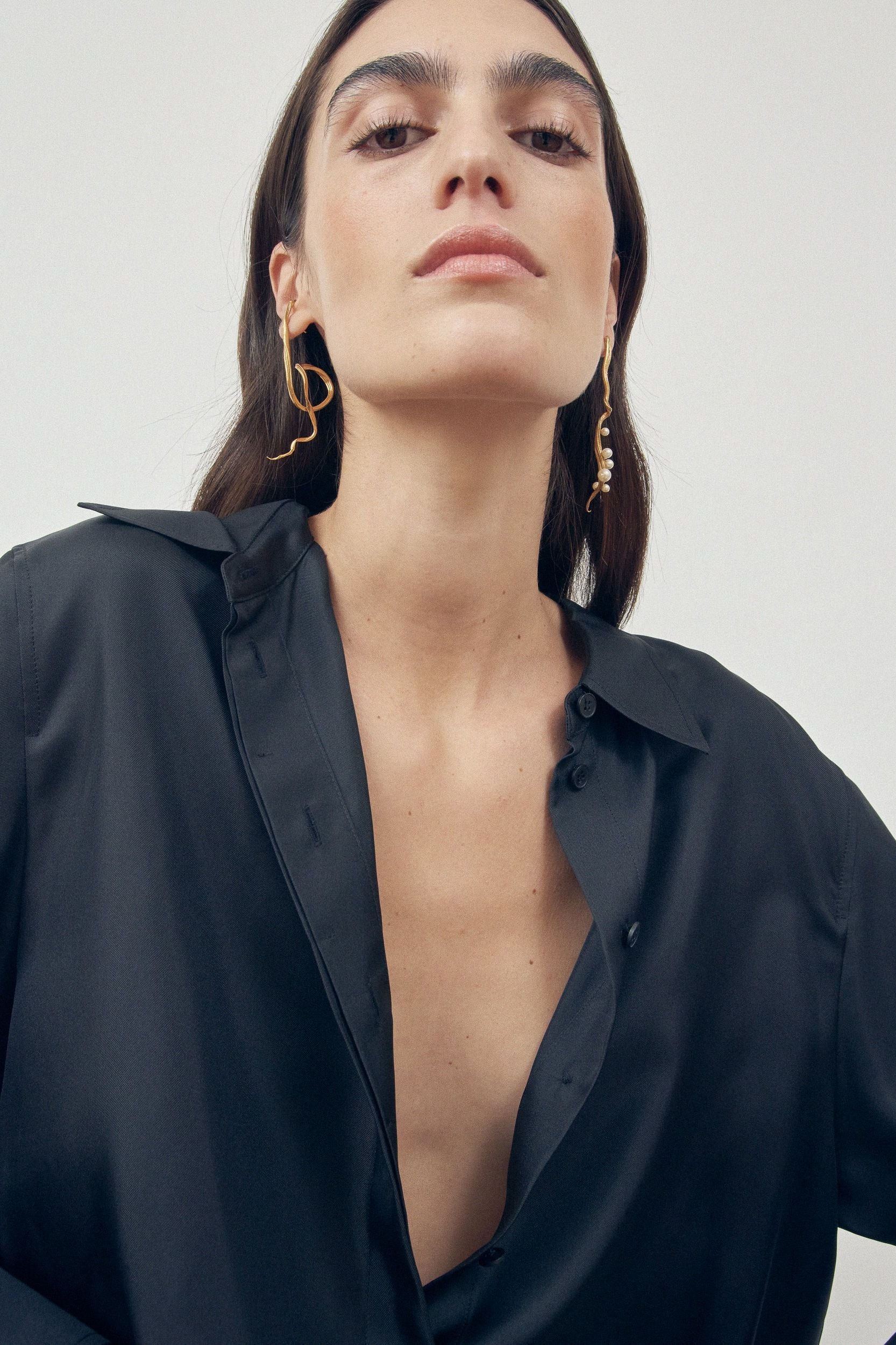 RAMO EARRINGS GOLD