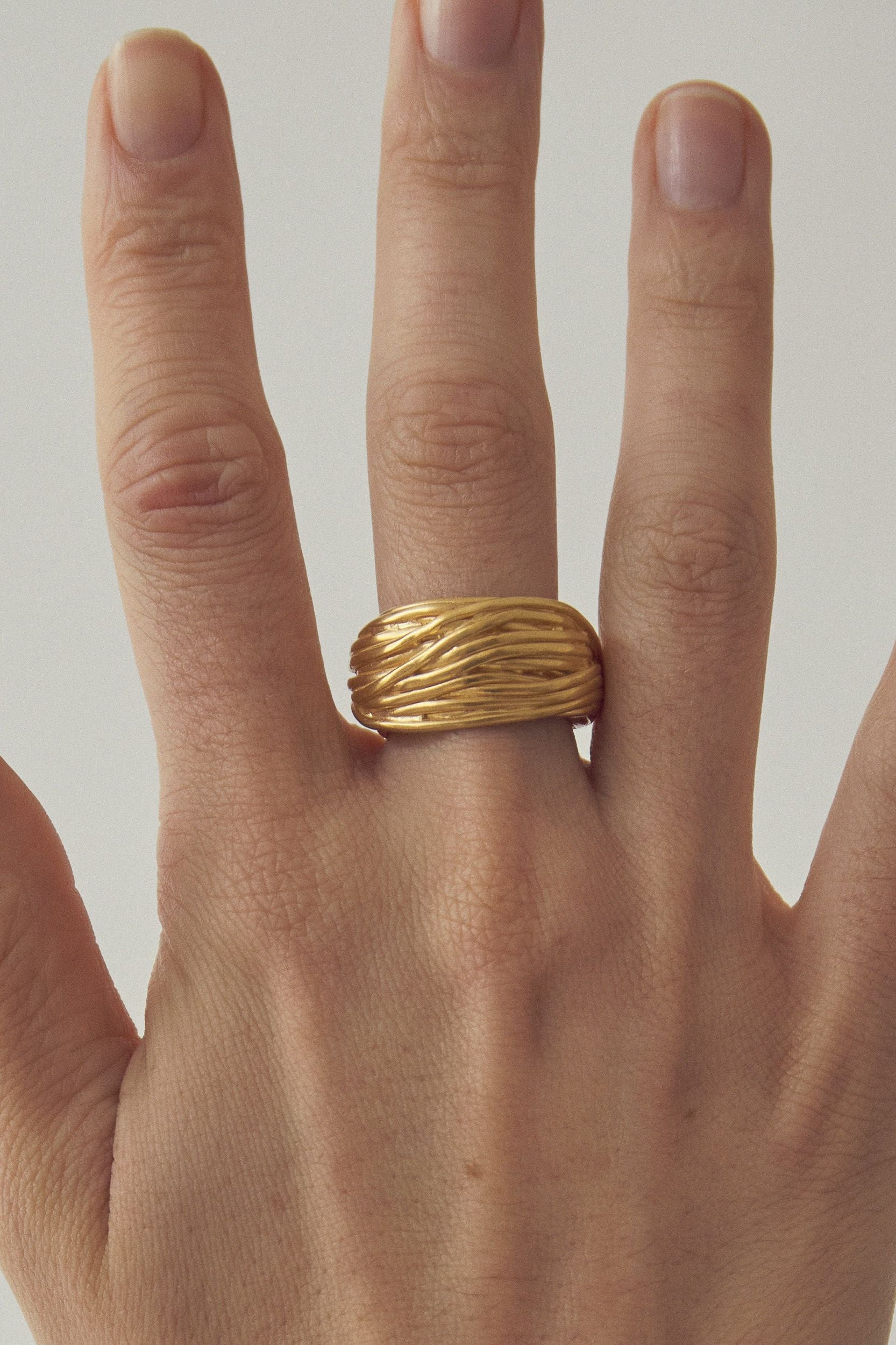 LIANA RING L SILVER