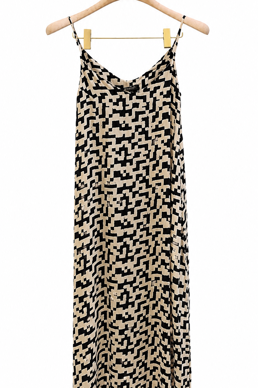 Zafira Silk Slip Dress