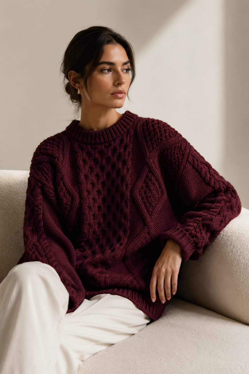 HONEY HEIRLOOM SWEATER