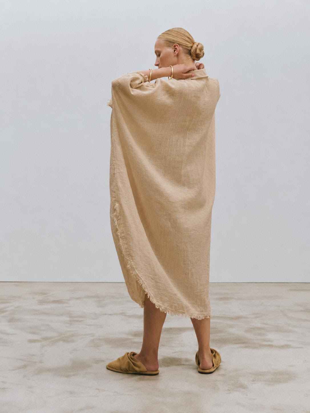 JONDAL BEACH SHIRT - SAND