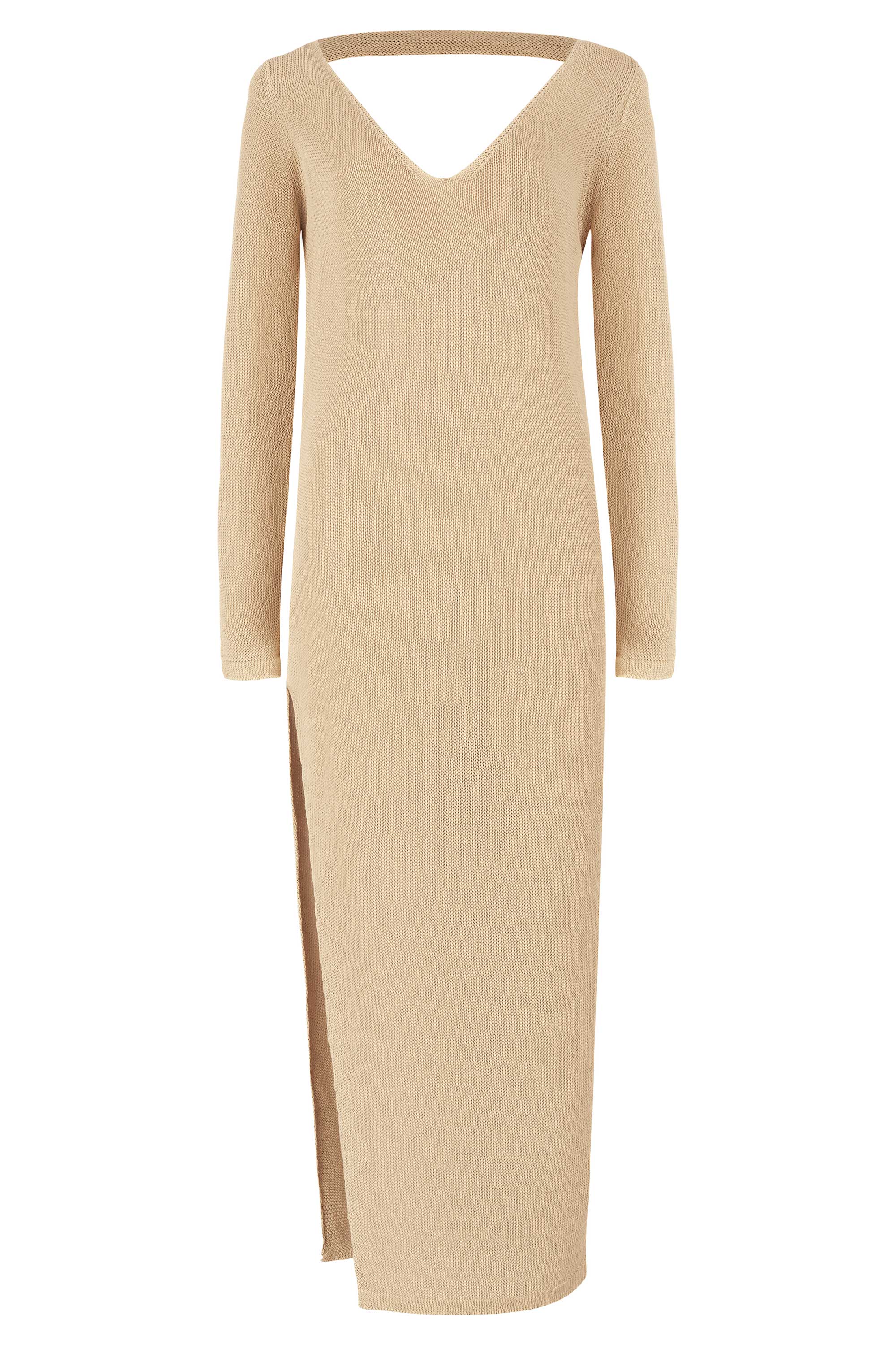 Mare 100% Linen Long Dress Sand