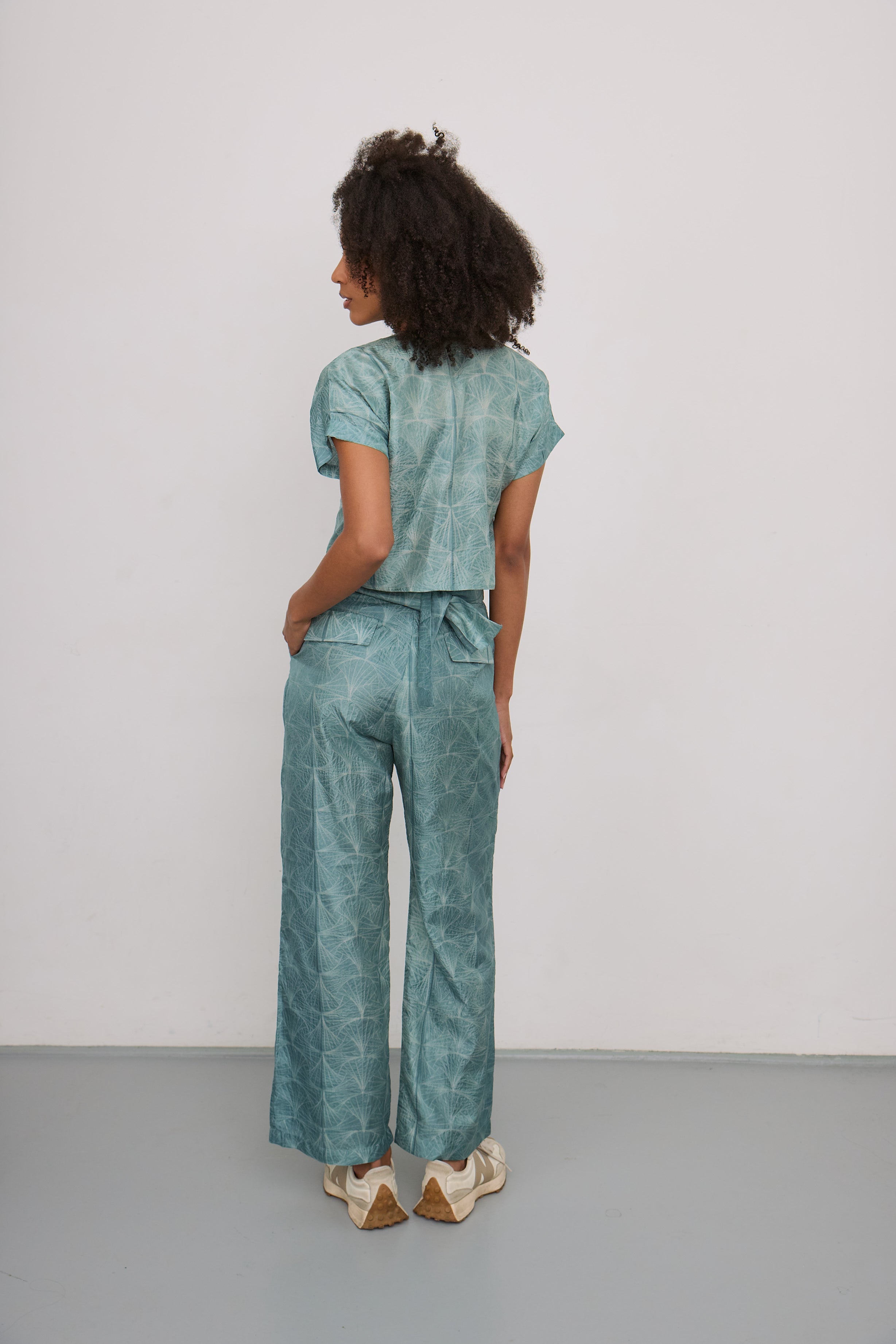 Aminatu Trouser Shibori Silk