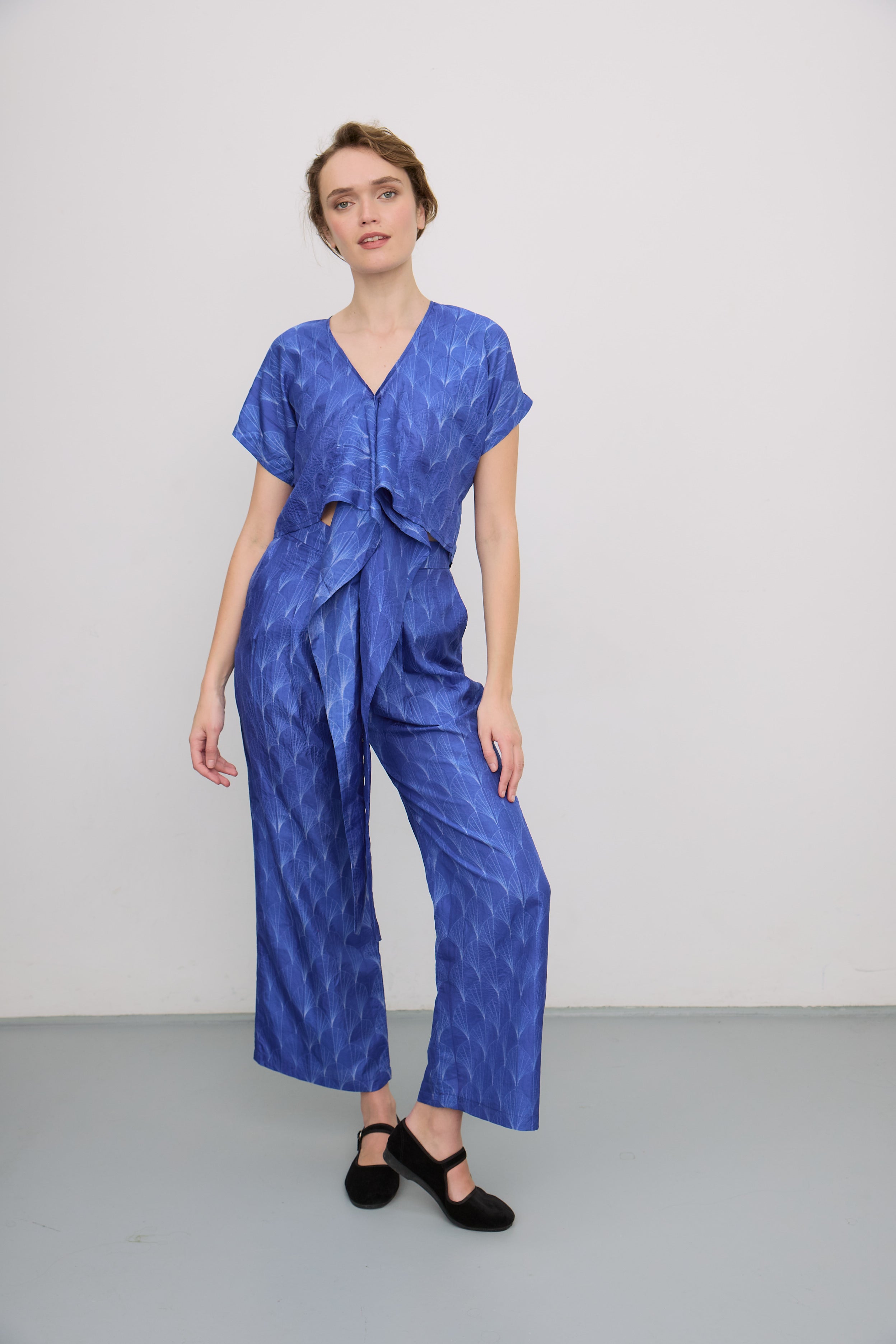 Aminatu Trouser Shibori Silk