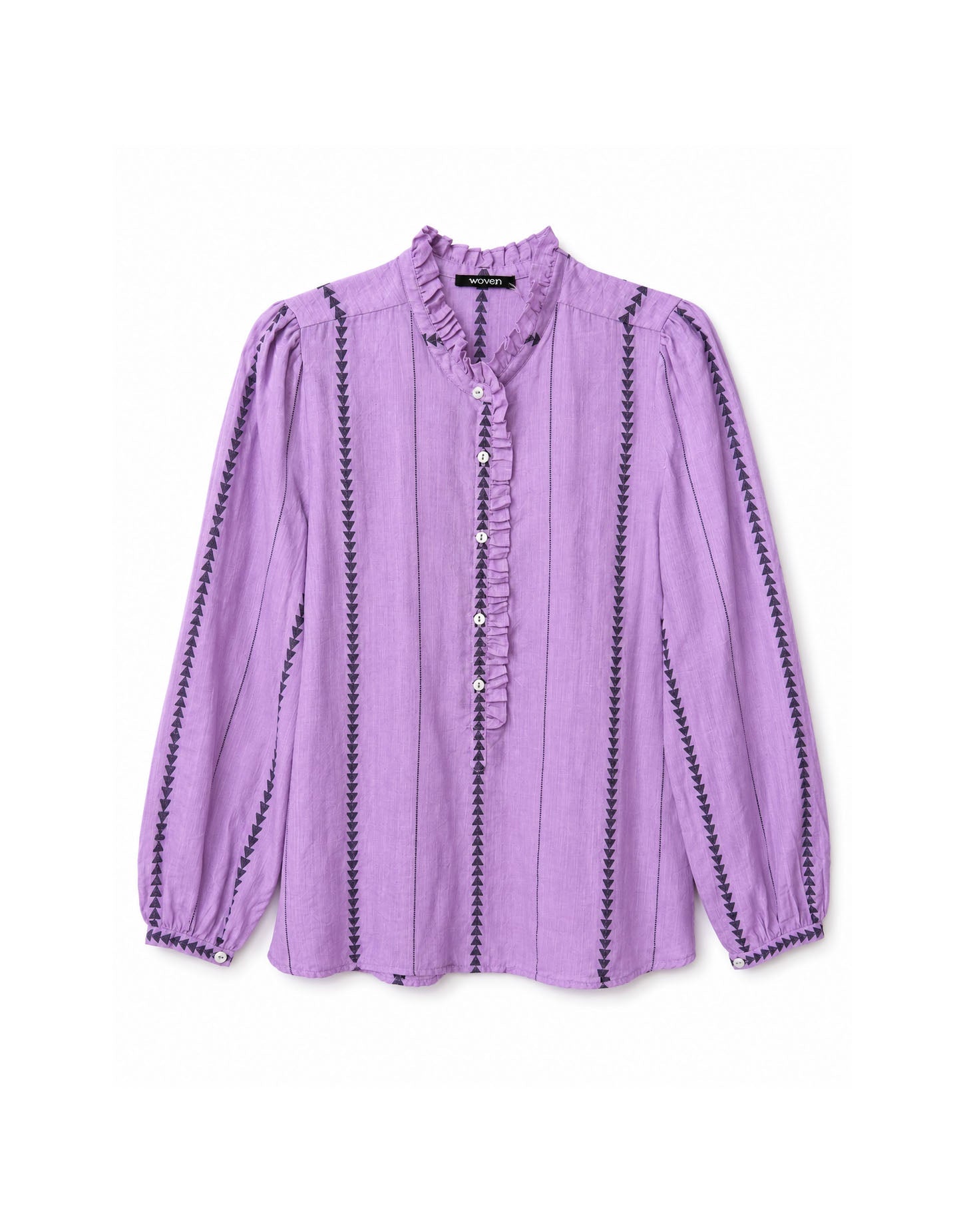 nina blouse | violet