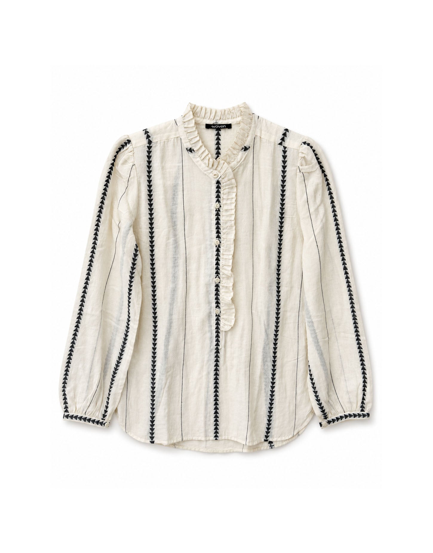 nina blouse | ecru