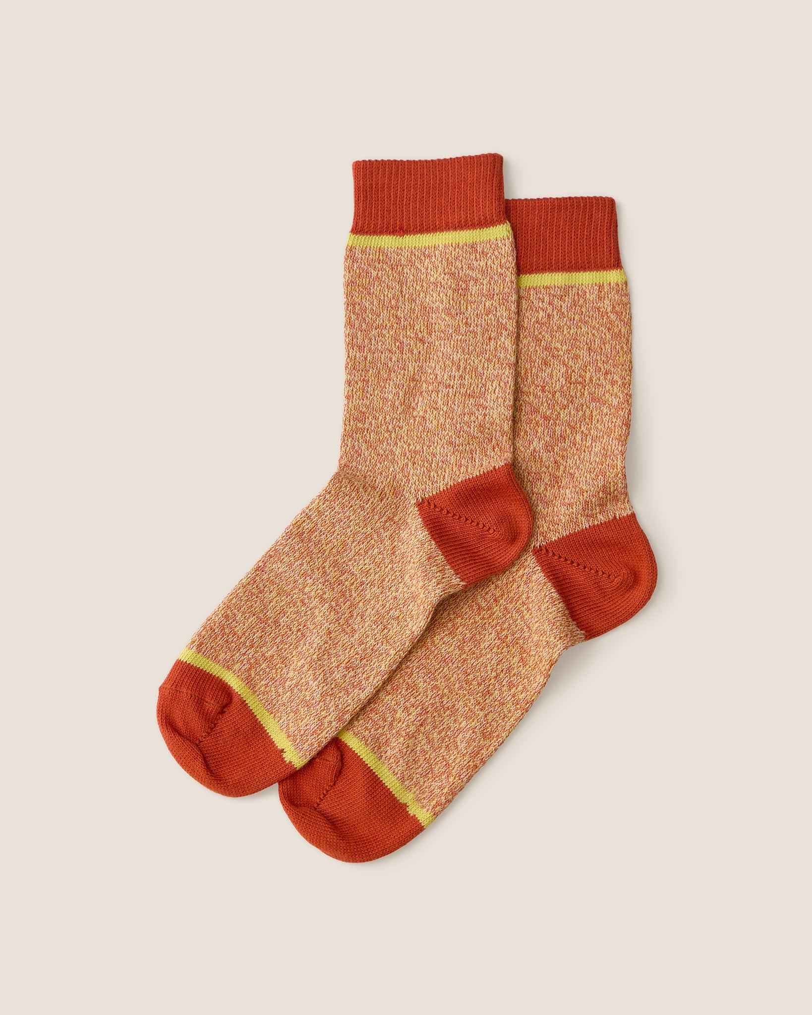 Organic Cotton Socks 3 Pairs | Tomato