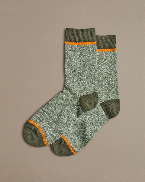 Organic Cotton Socks 3 Pairs | Green