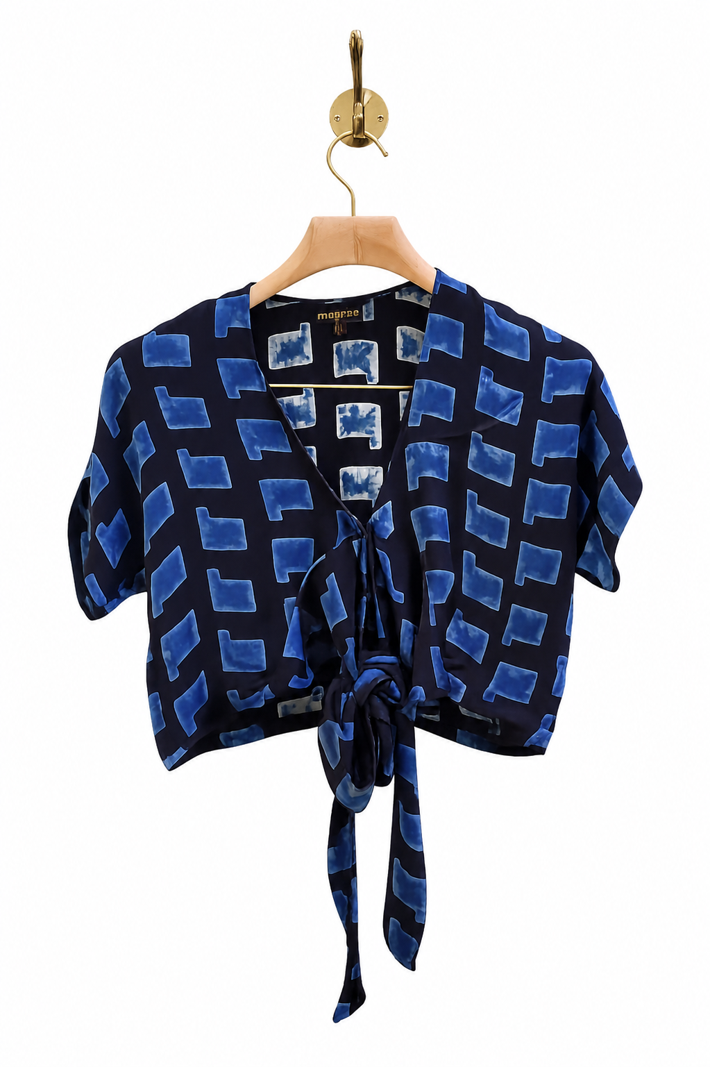 Dyha Twist Silk Top