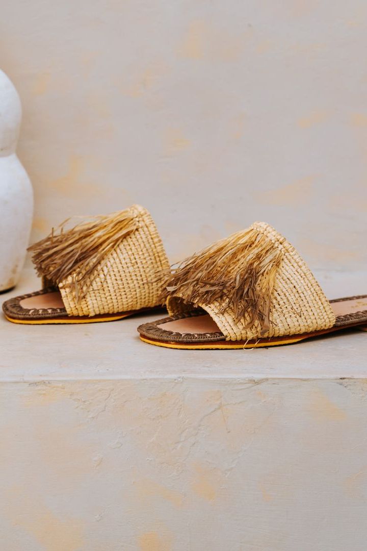 Basha Nour Women's Sandals Gray