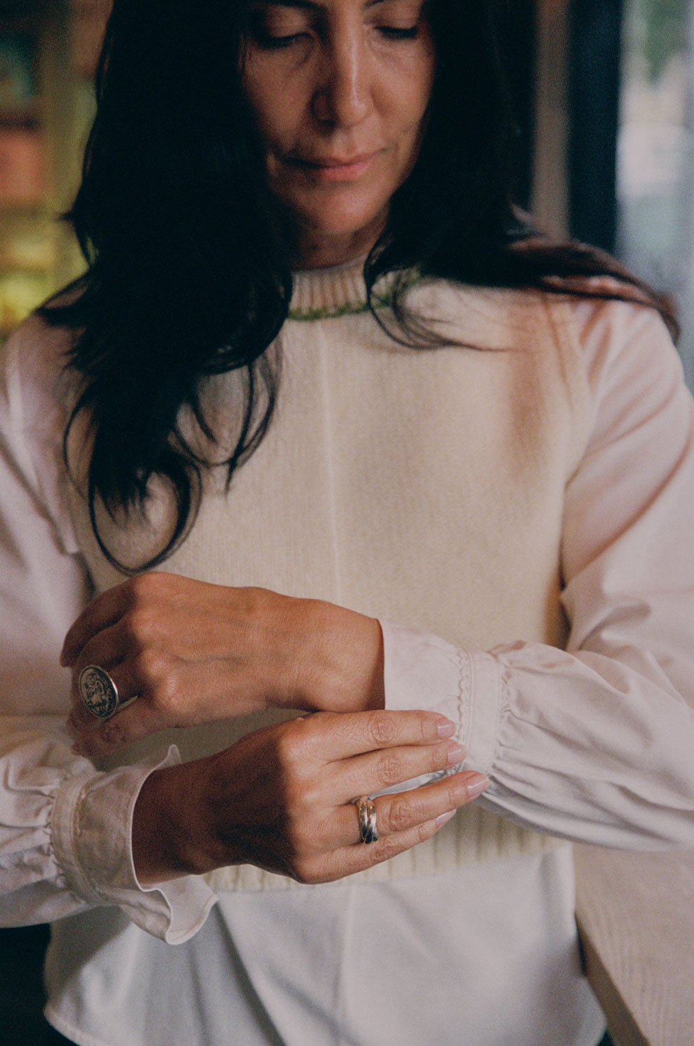 Ada Sweater Vest, Cream